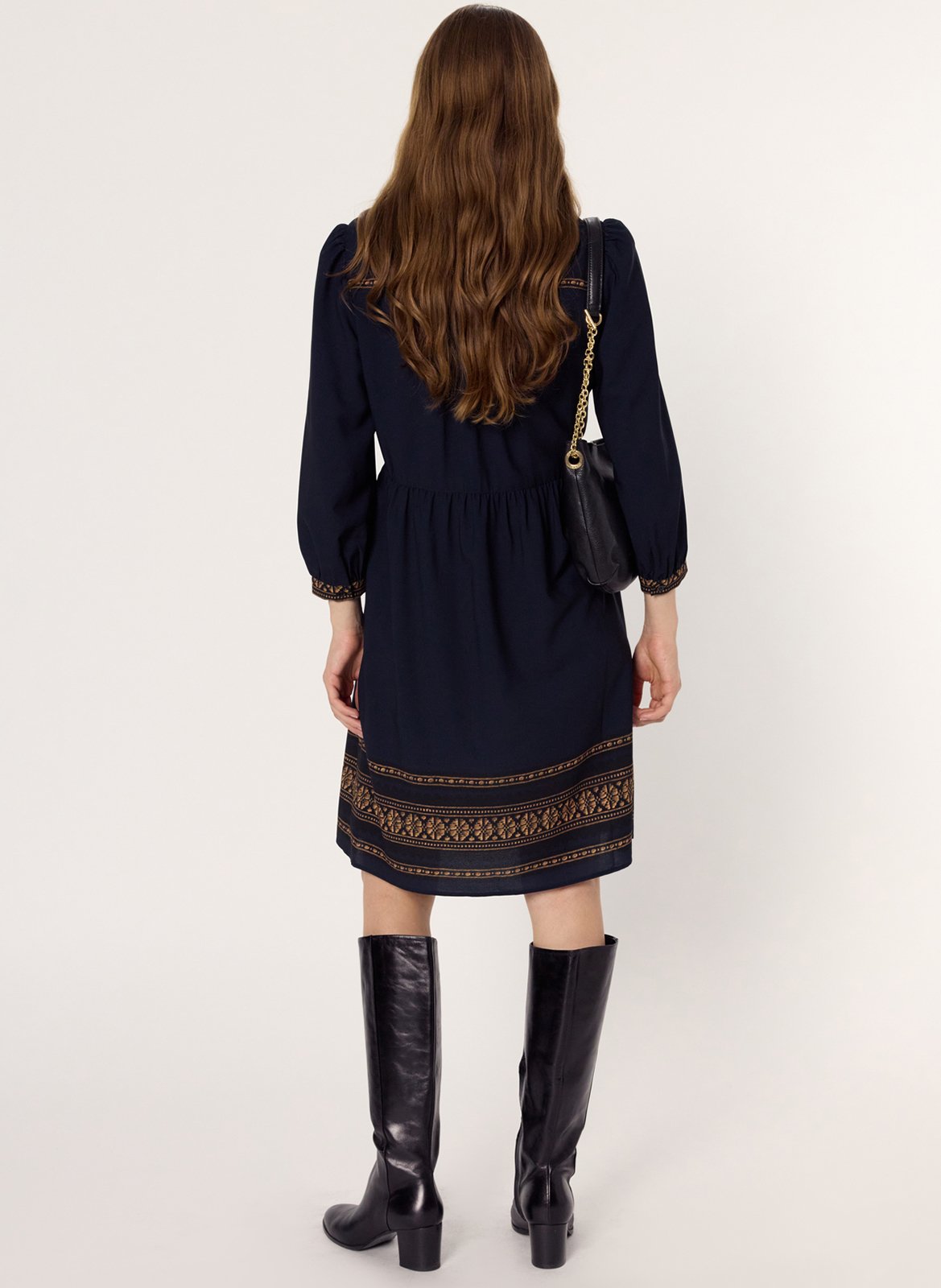 Henley midi dress GERARD DAREL Blue