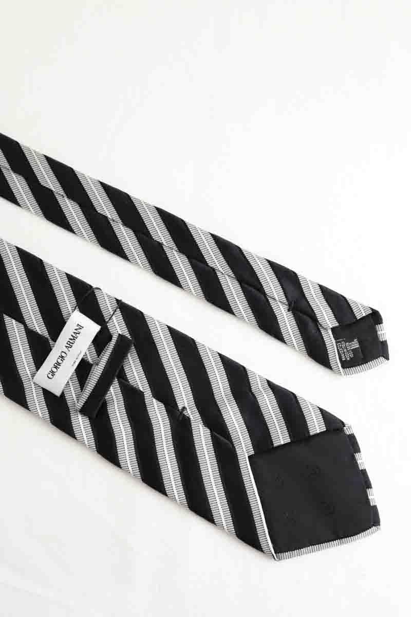 Tie ARMANI - SECONDE MAIN Black