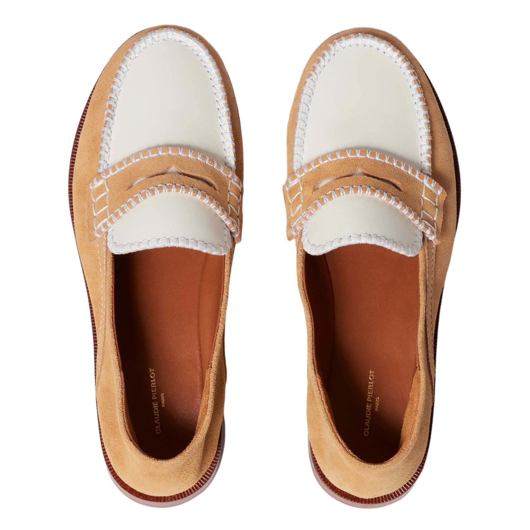 Leather loafers CLAUDIE PIERLOT Multicolored