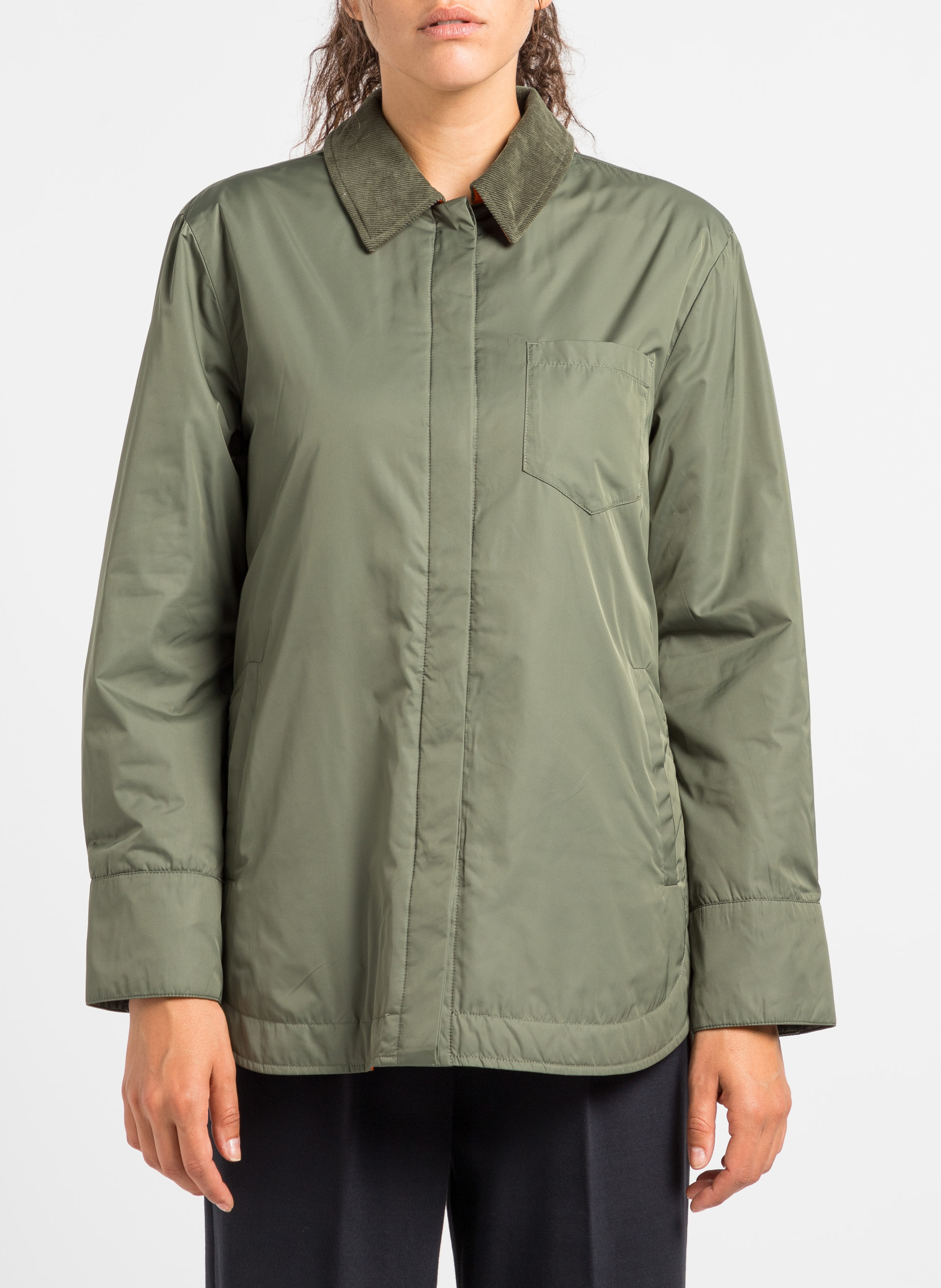 Veste col classique en velours  MAX&Co. Kaki