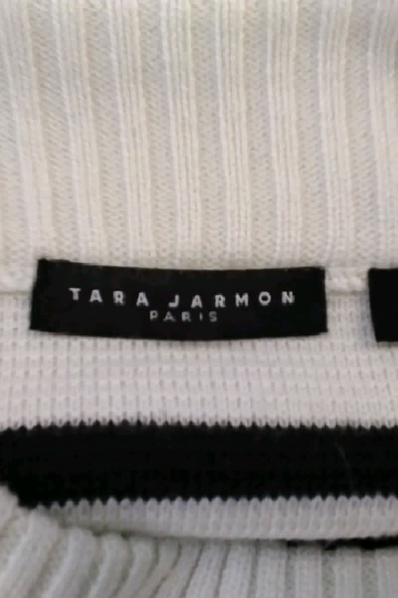 Sweater TARA JARMON - Seconde Main White
