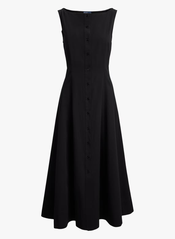 Long boat-Neck dress Black Polo ralph lauren - Women | Place des Tendances Long boat-Neck dress Black Polo ralph lauren - Women | Place des Tendances