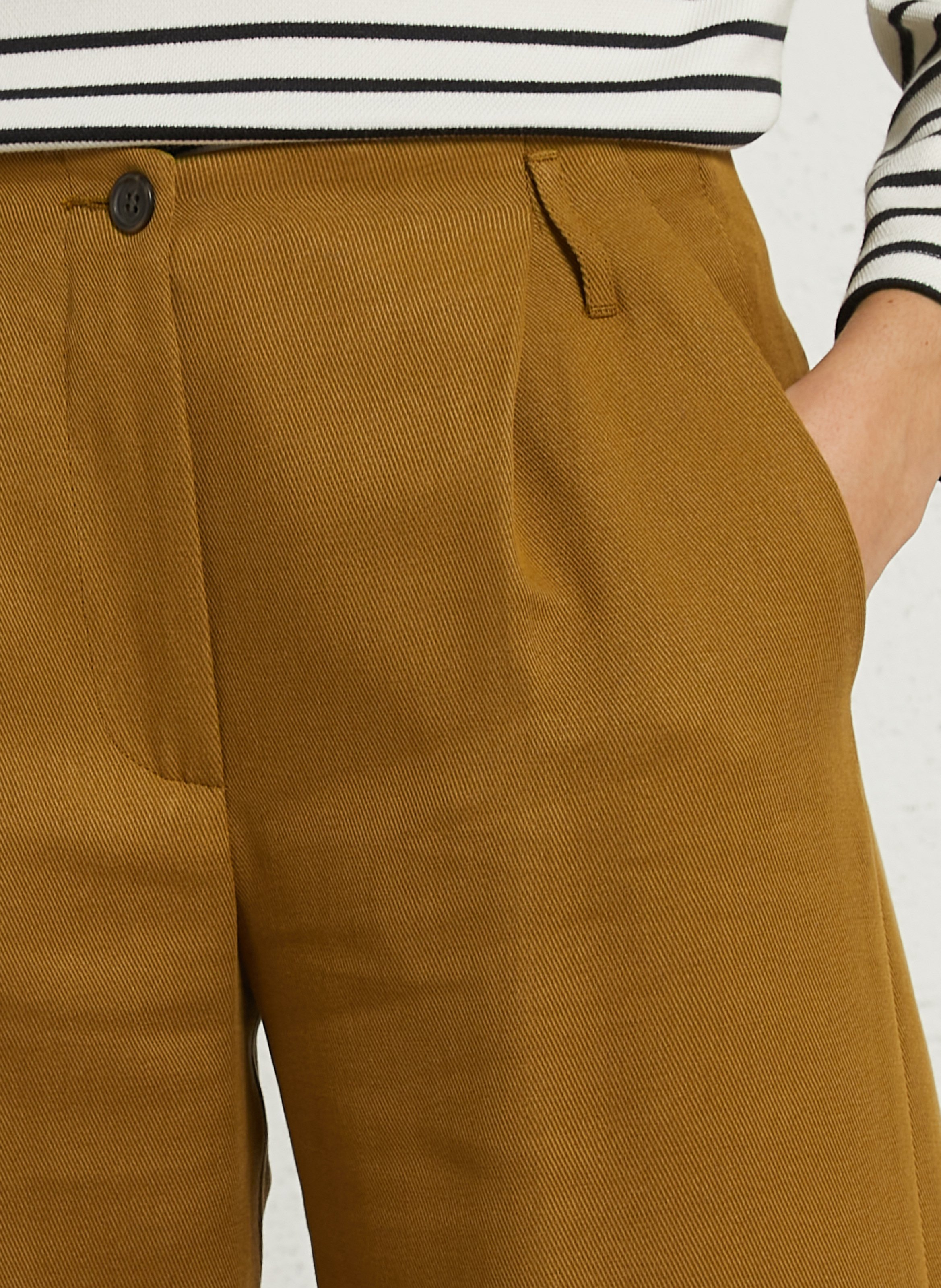 Pantalon large HARTFORD Vert