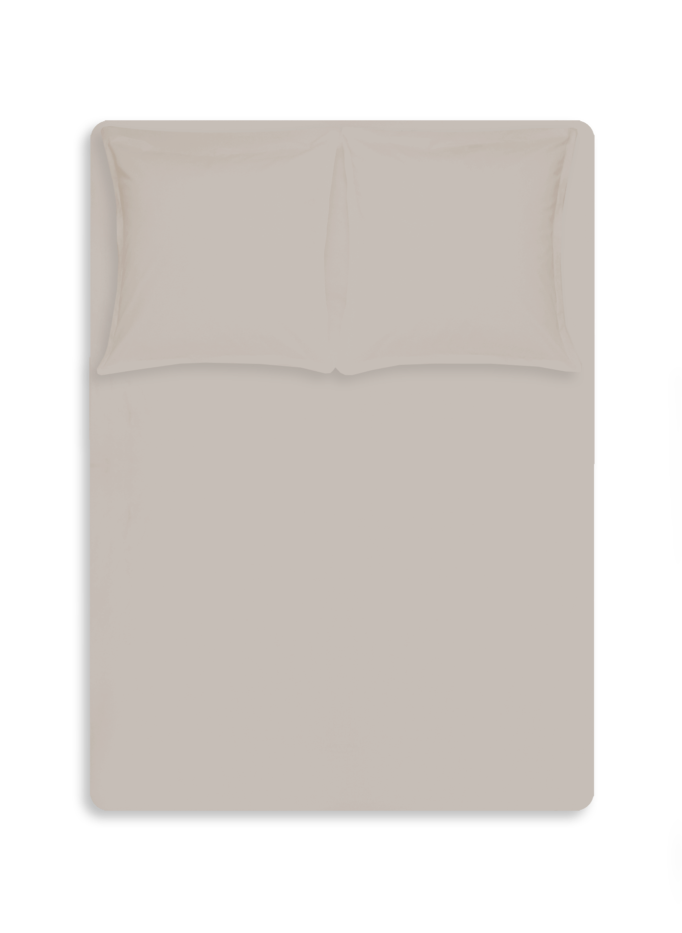 Cotton duvet cover AU PRINTEMPS PARIS MAISON Beige