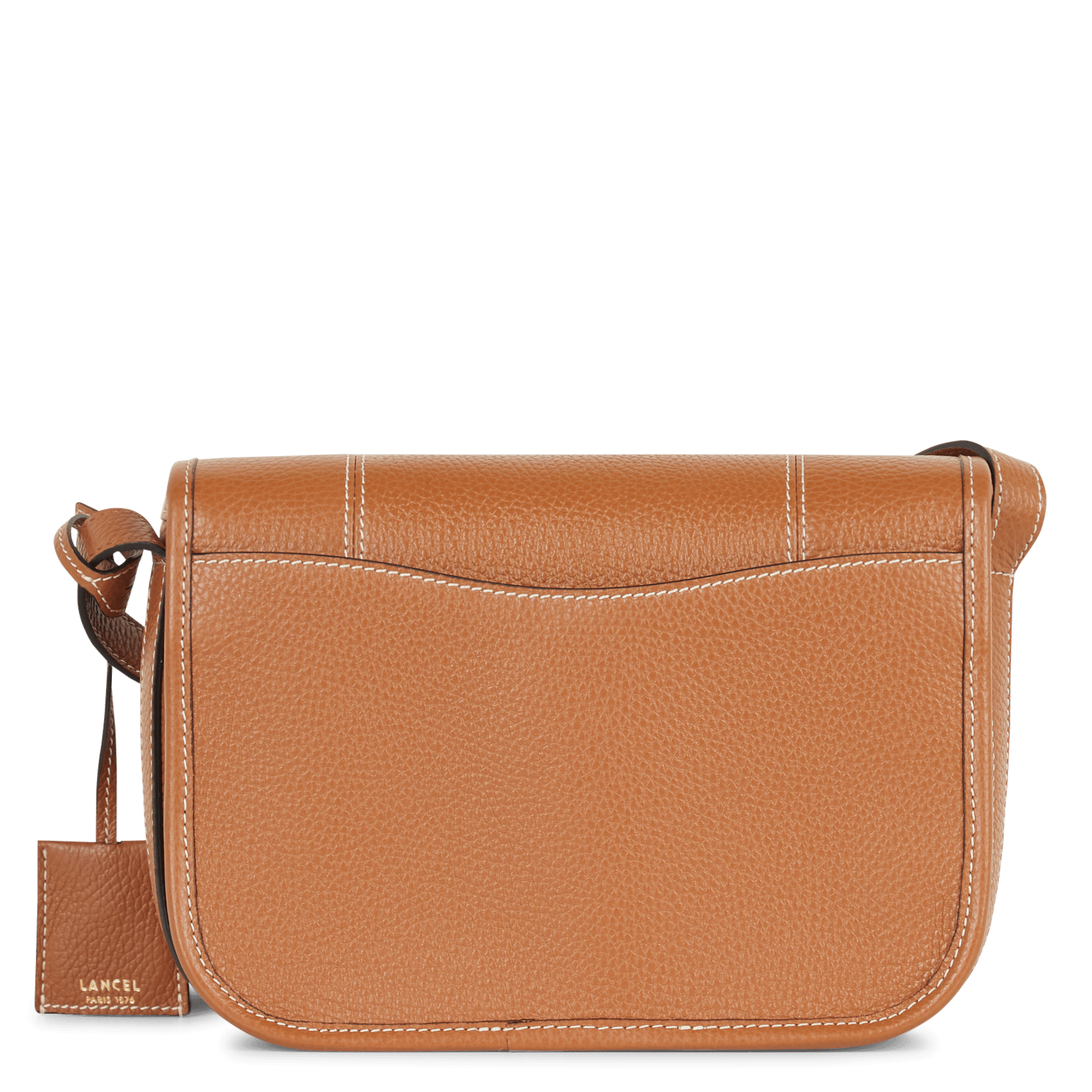 Sac bandoulière en cuir LANCEL Beige