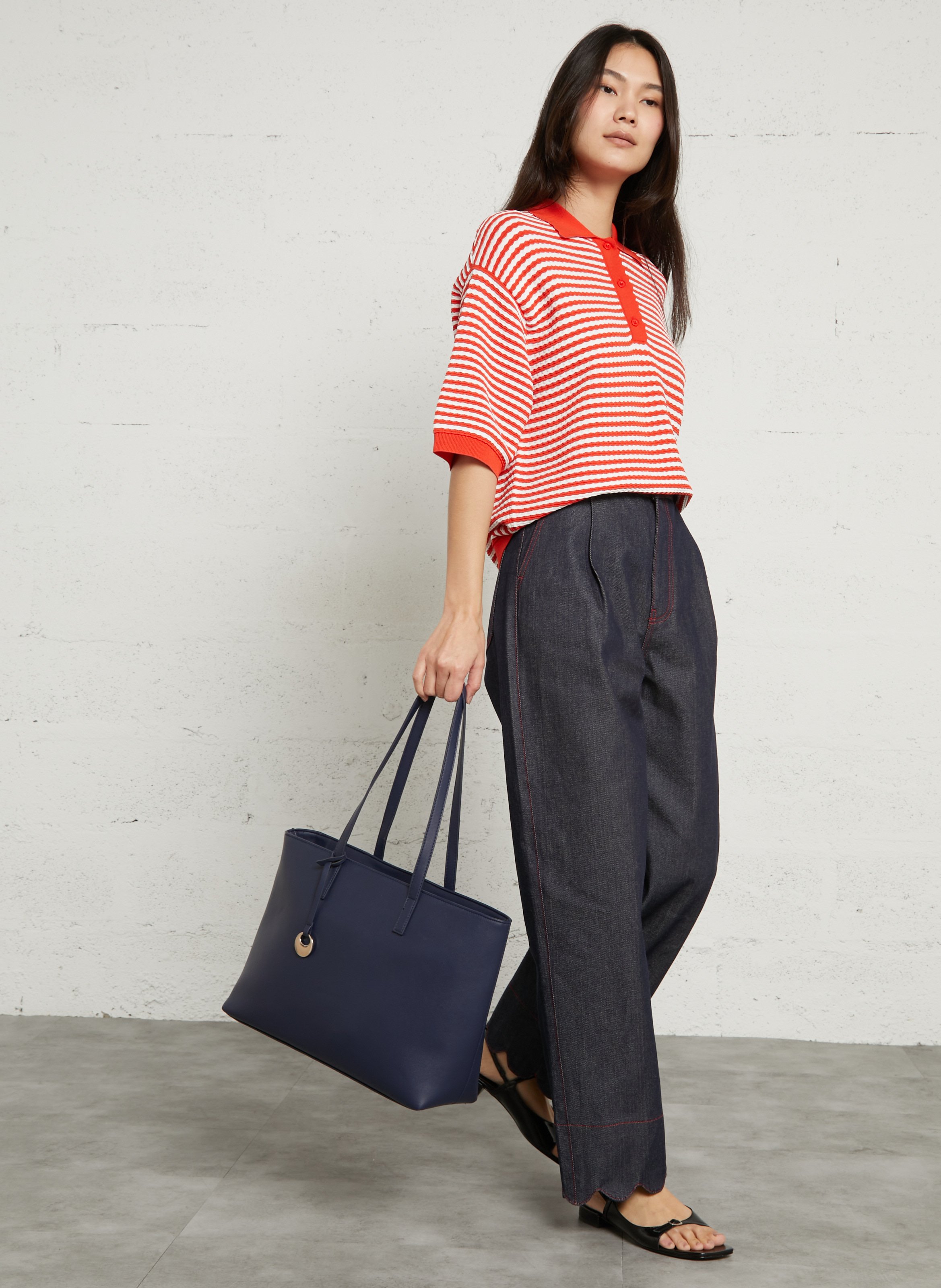 Shopper AU PRINTEMPS PARIS Blau