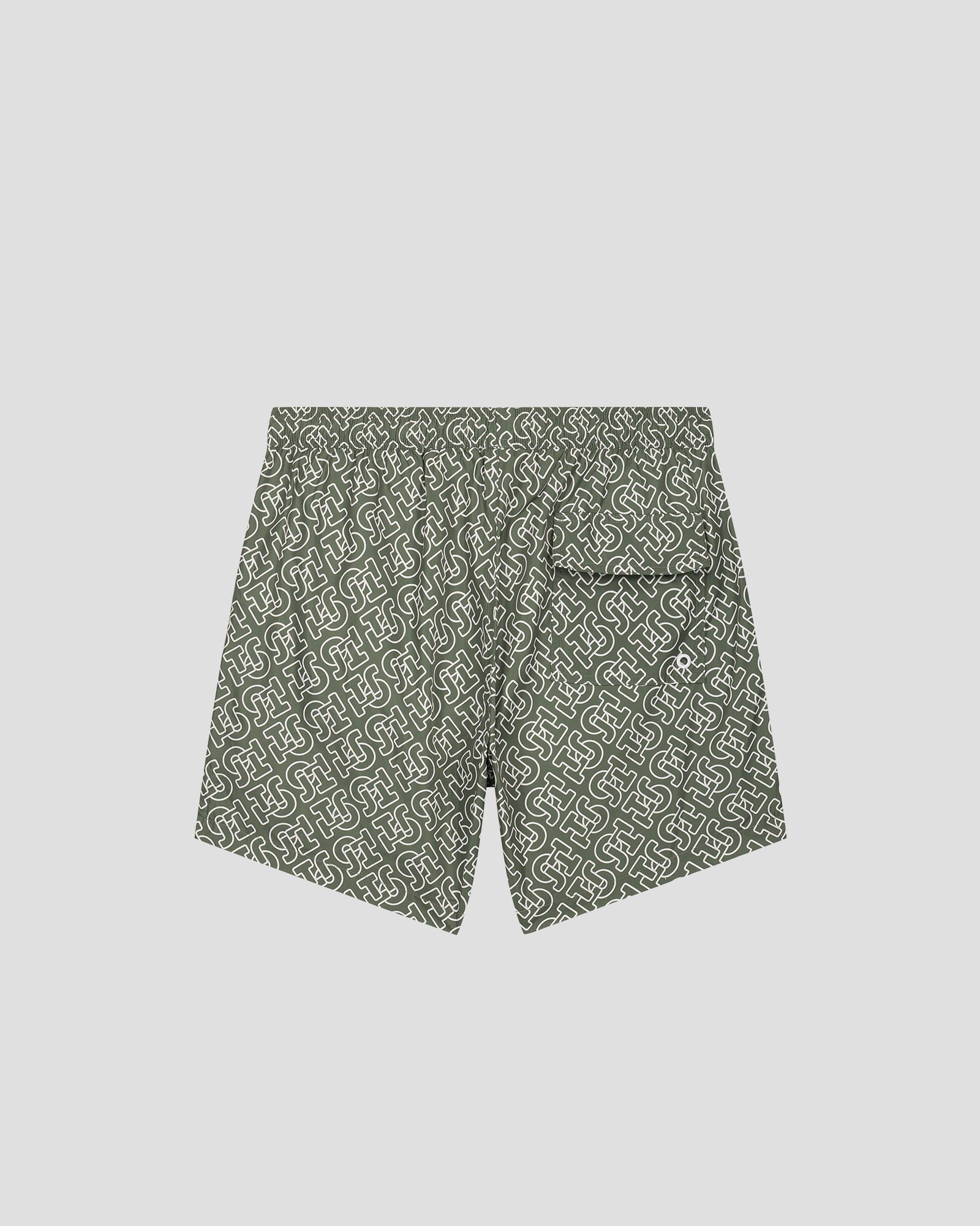 Ian Monogram Swimsuit JOTT Green