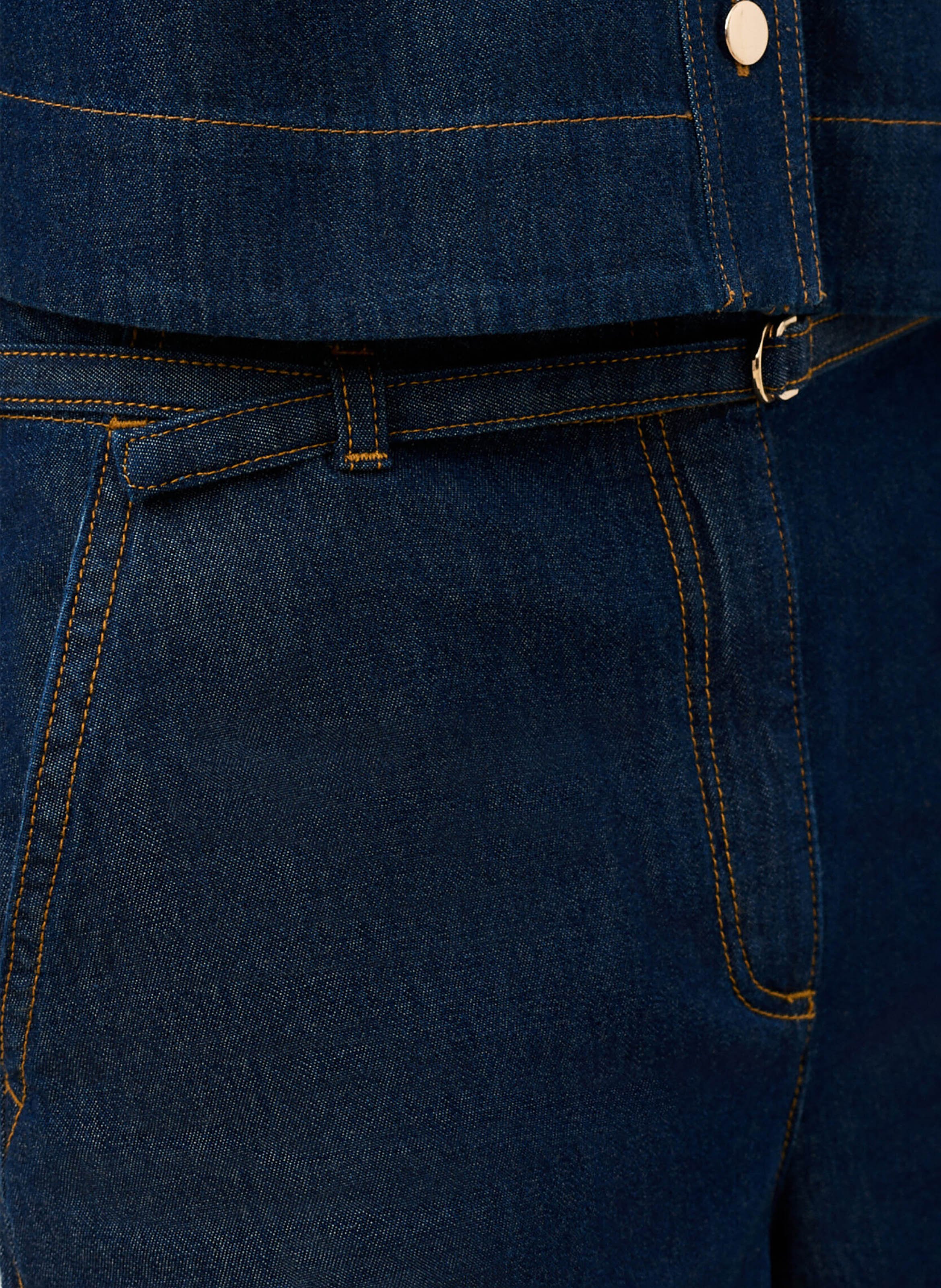 Jean large en coton CAROLL Bleu