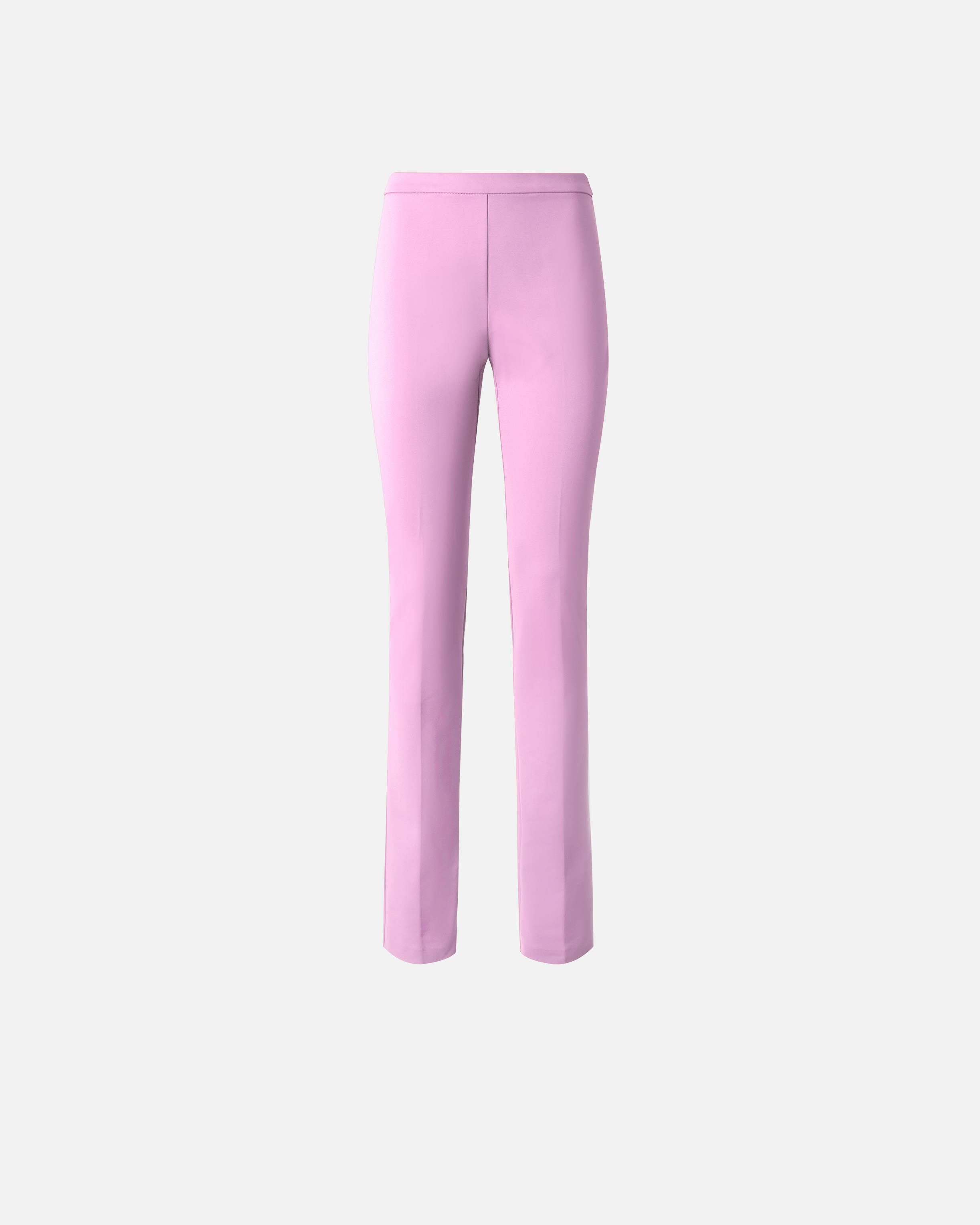 Pantalon en lin et viscose stretch avec pli PINKO Rose