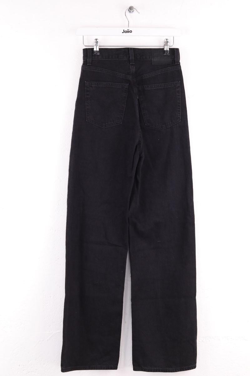 Straight cotton-blend pants LEVI'S - Seconde main Black