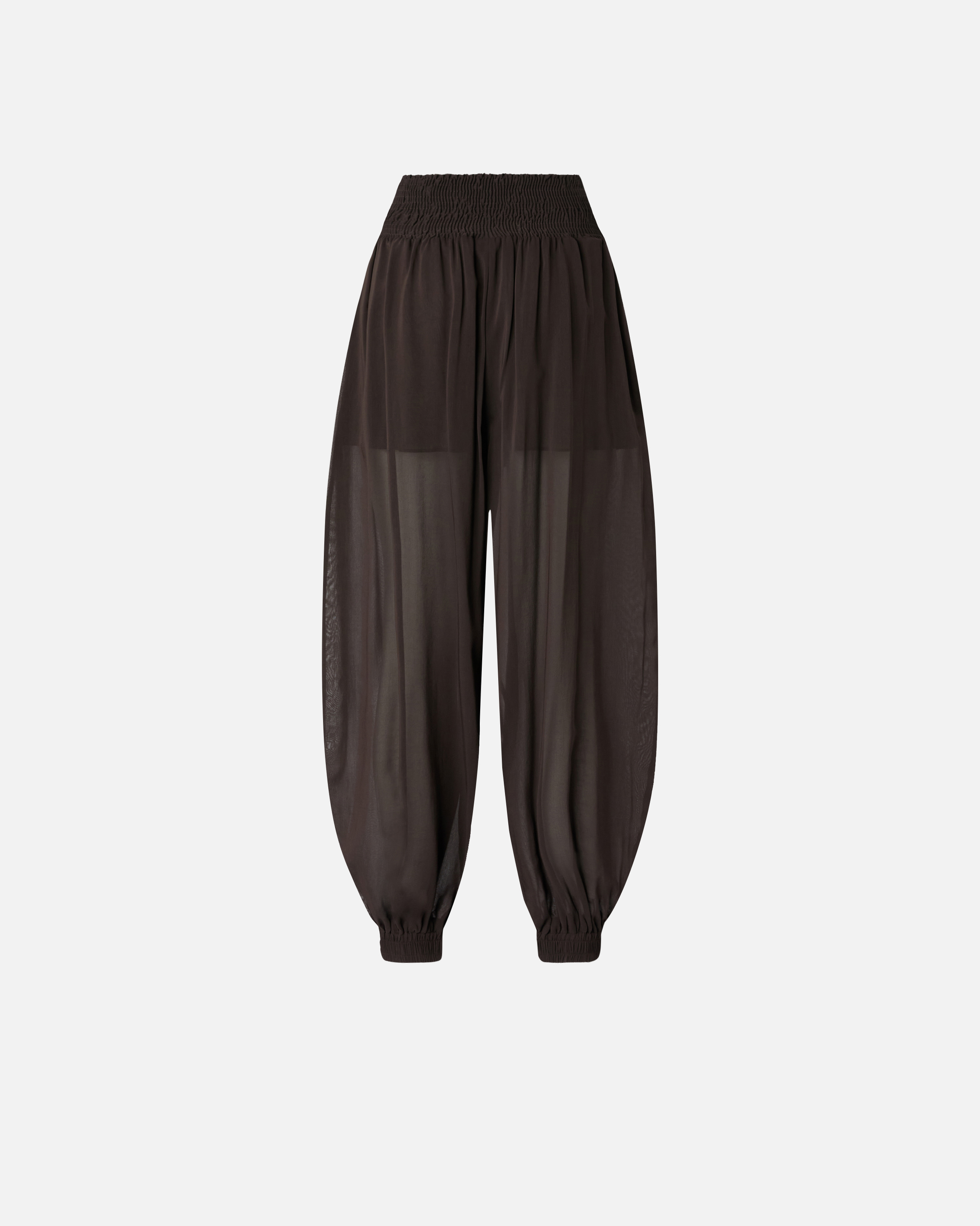 Light and flowing trousers PINKO Brown