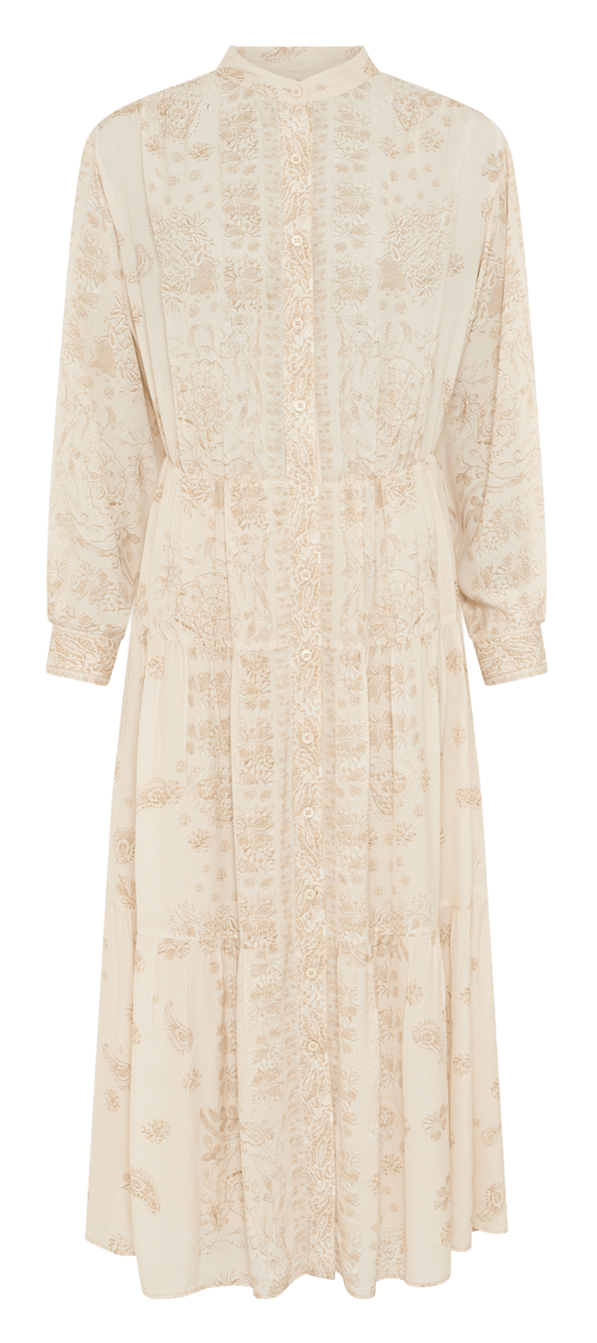 Robe longue évasée à motif GERARD DAREL Red
