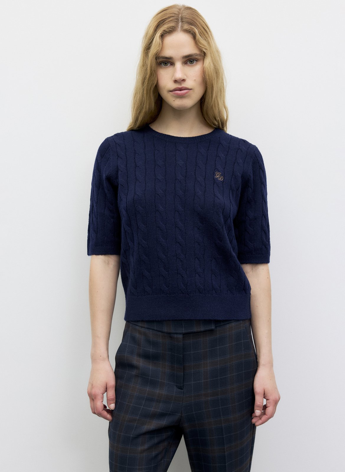 Pull en laine mélangée GERARD DAREL Bleu