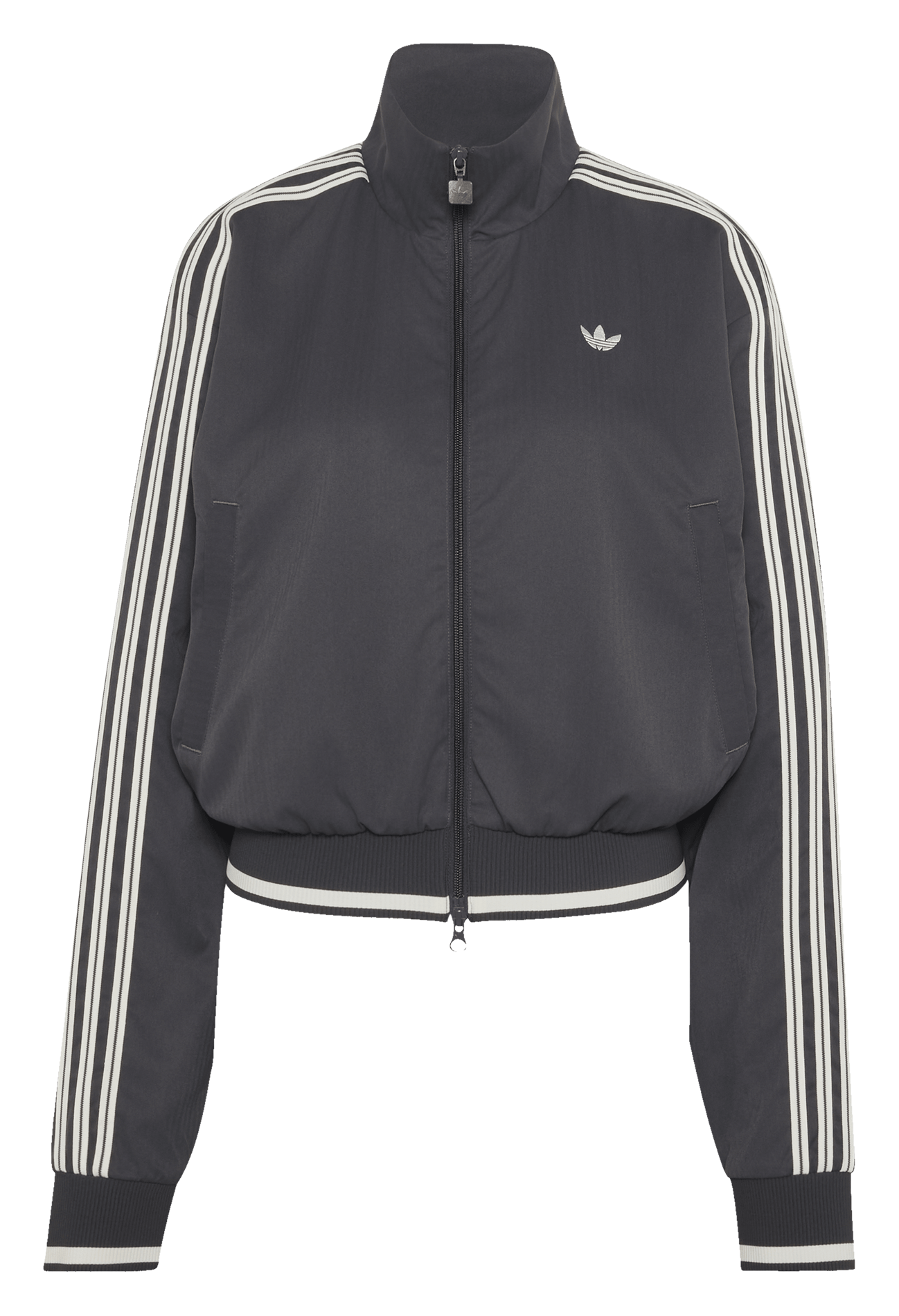 Veste col montant  ADIDAS Schwarz