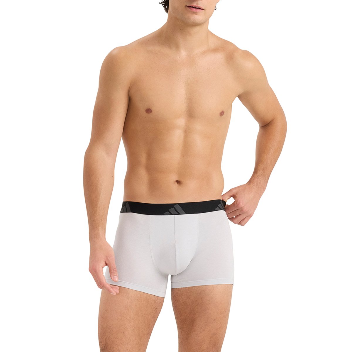 Pack of three boxer shorts ADIDAS UNDERWEAR Purple