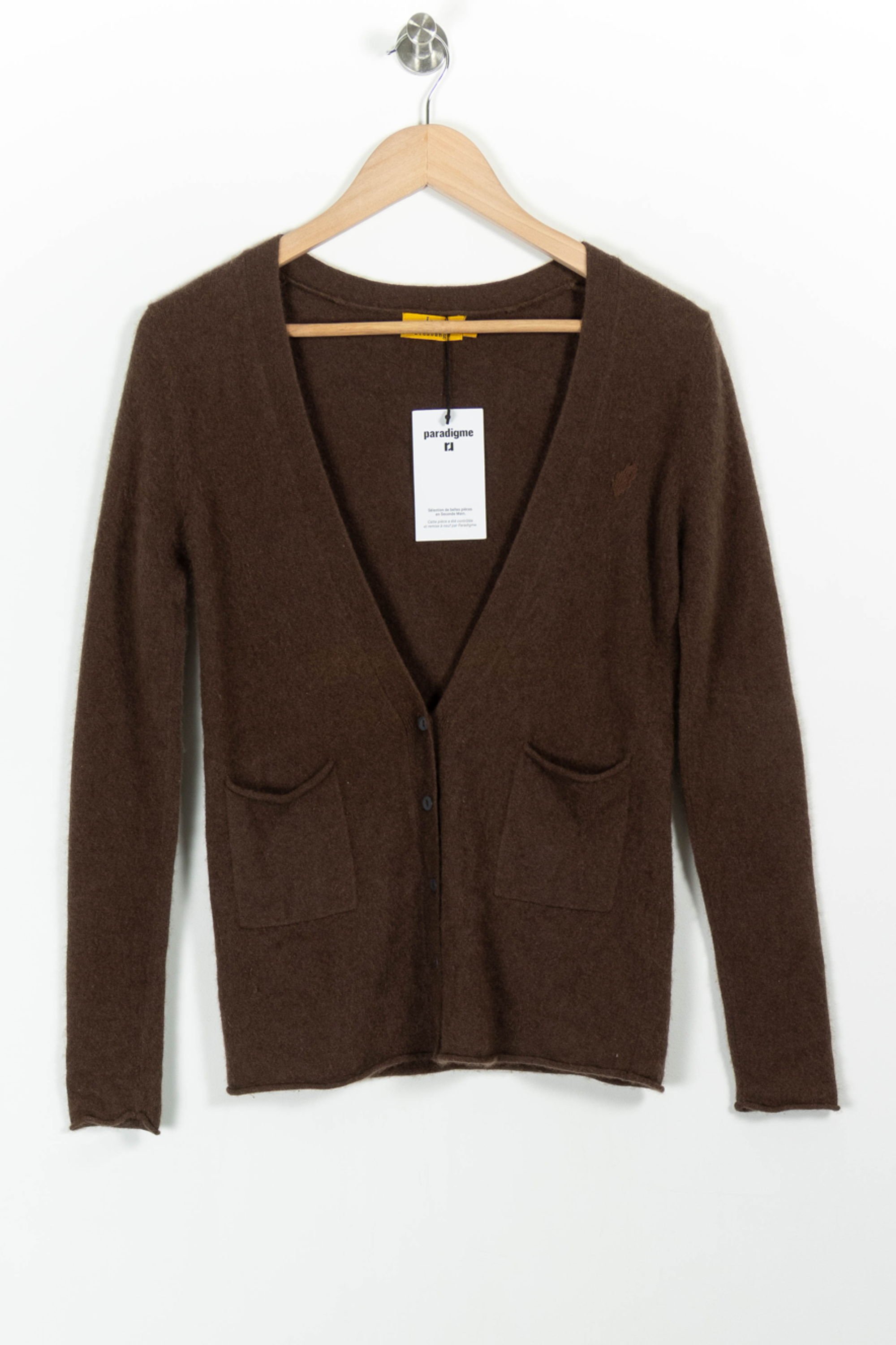 Cardigan INES DE LA FRESSANGE - Seconde main Brown
