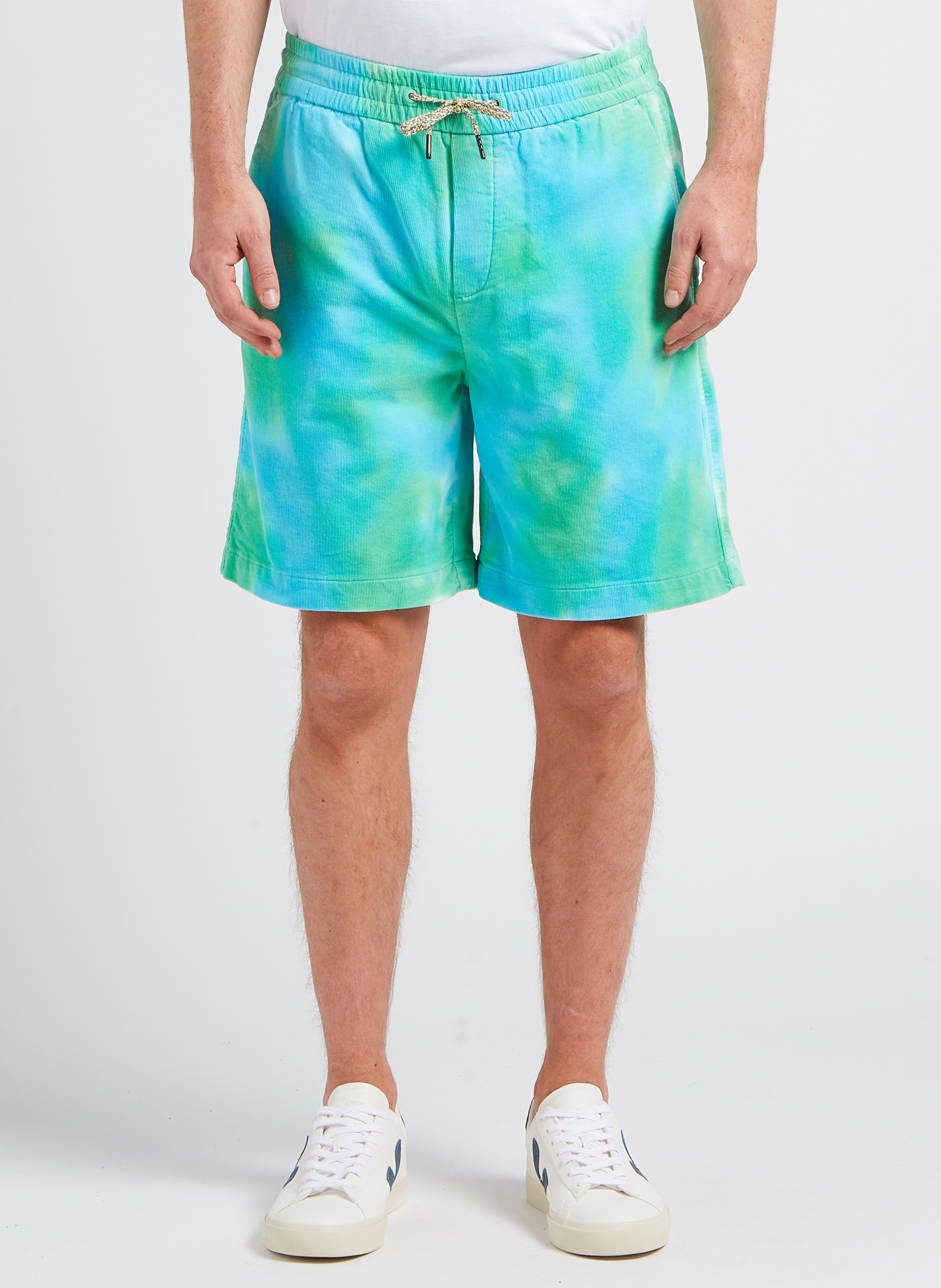 Regular-fit short van biologisch katoen SCOTCH AND SODA Blauw