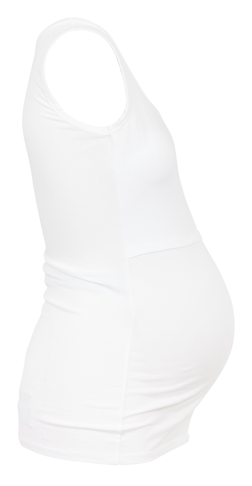 Débardeur de grossesse et d'allaitement en coton biologique BOOB Blanc