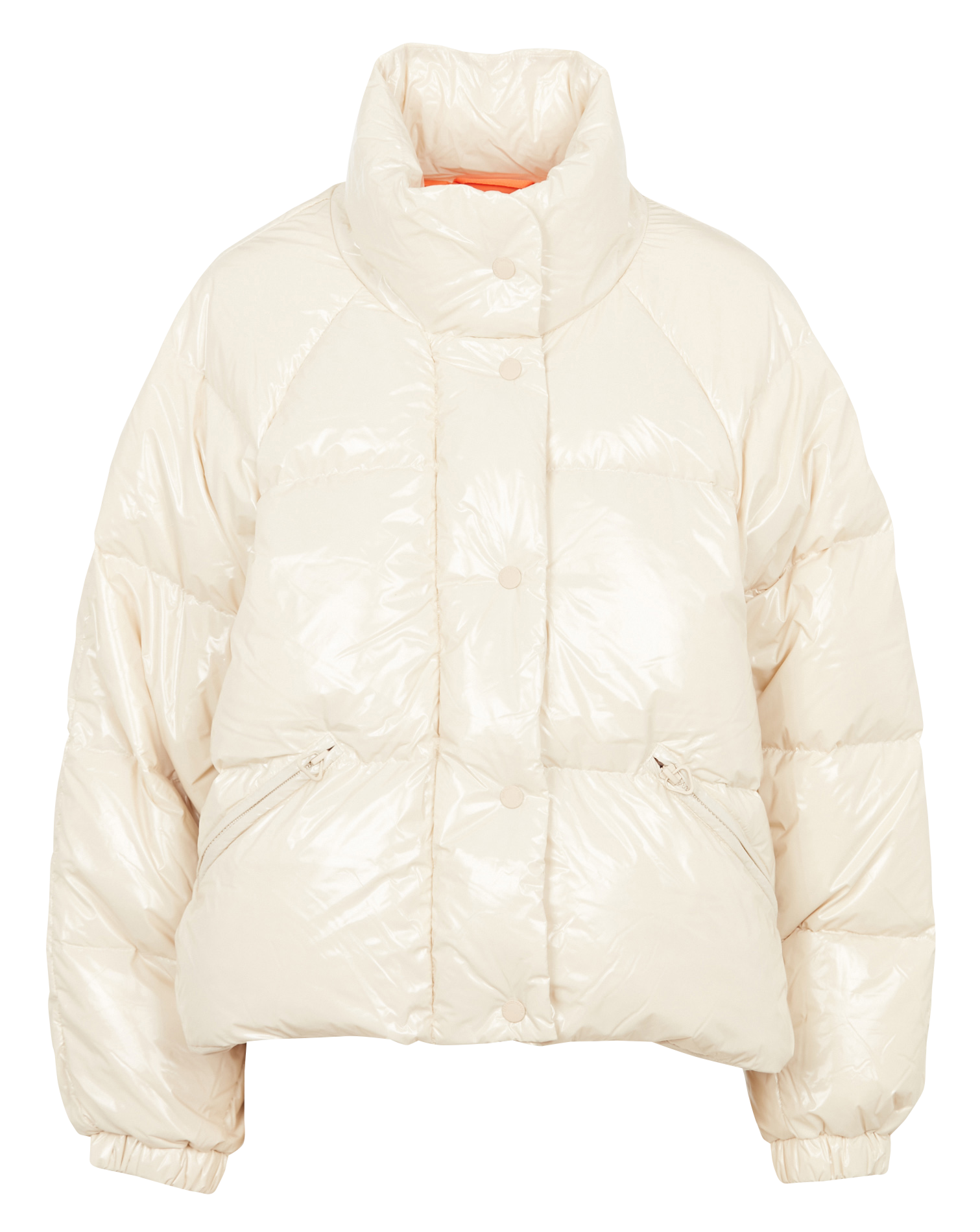 Doudoune col montant oversize  GERTRUDE Beige