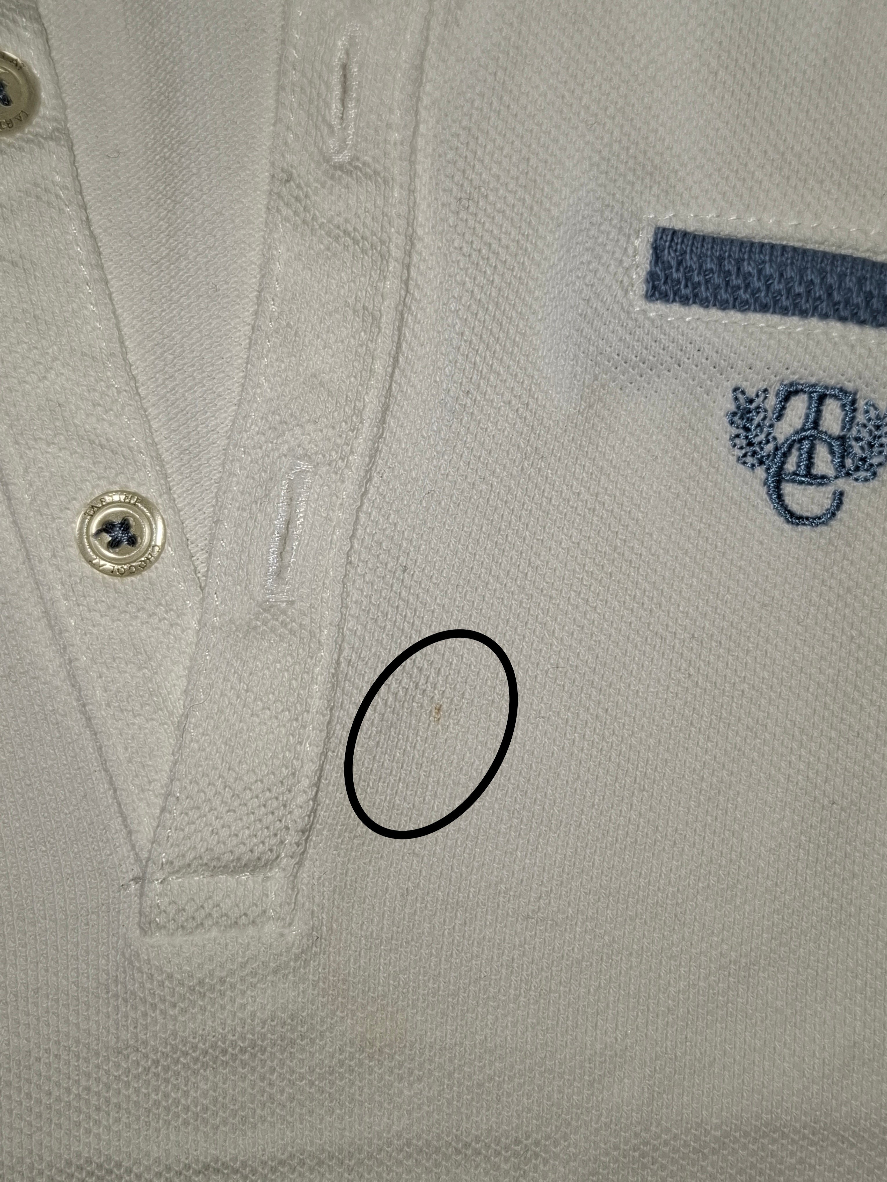 White baby polo - 18 months TARTINE ET CHOCOLAT - seconde-main White