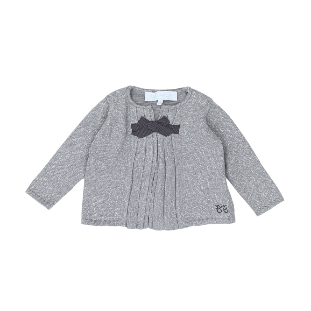 Baby grey cardigan - 6 months TARTINE ET CHOCOLAT - seconde-main Grey