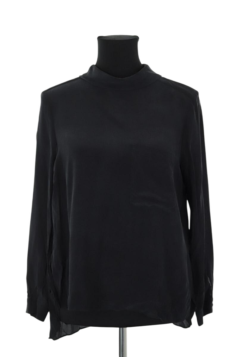Silk blouse TARA JARMON - Seconde Main Black