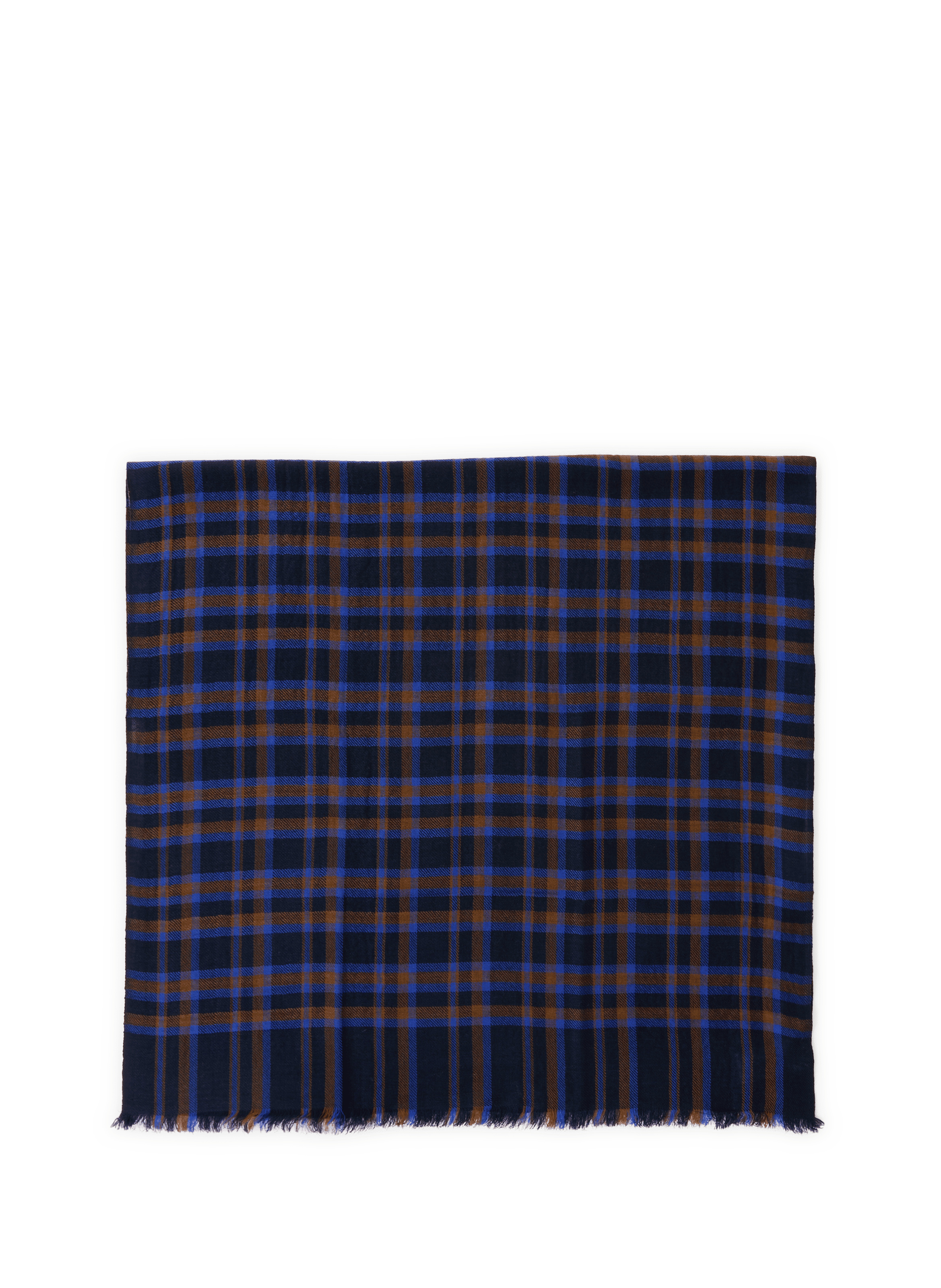 Wollschal mit Karomuster SAISON 1865 Mehrfarbig