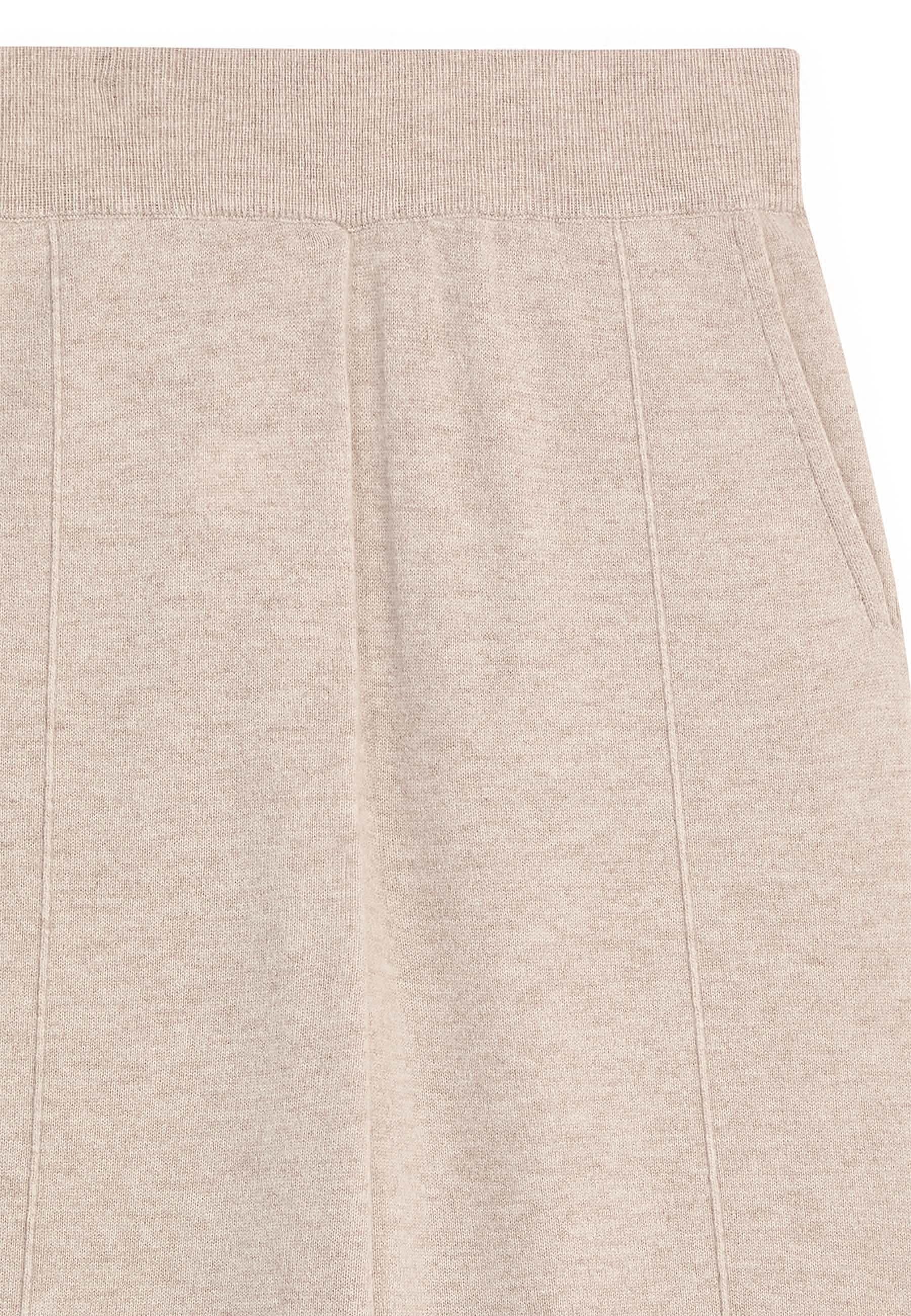 Wide woollen trousers RODIER Beige