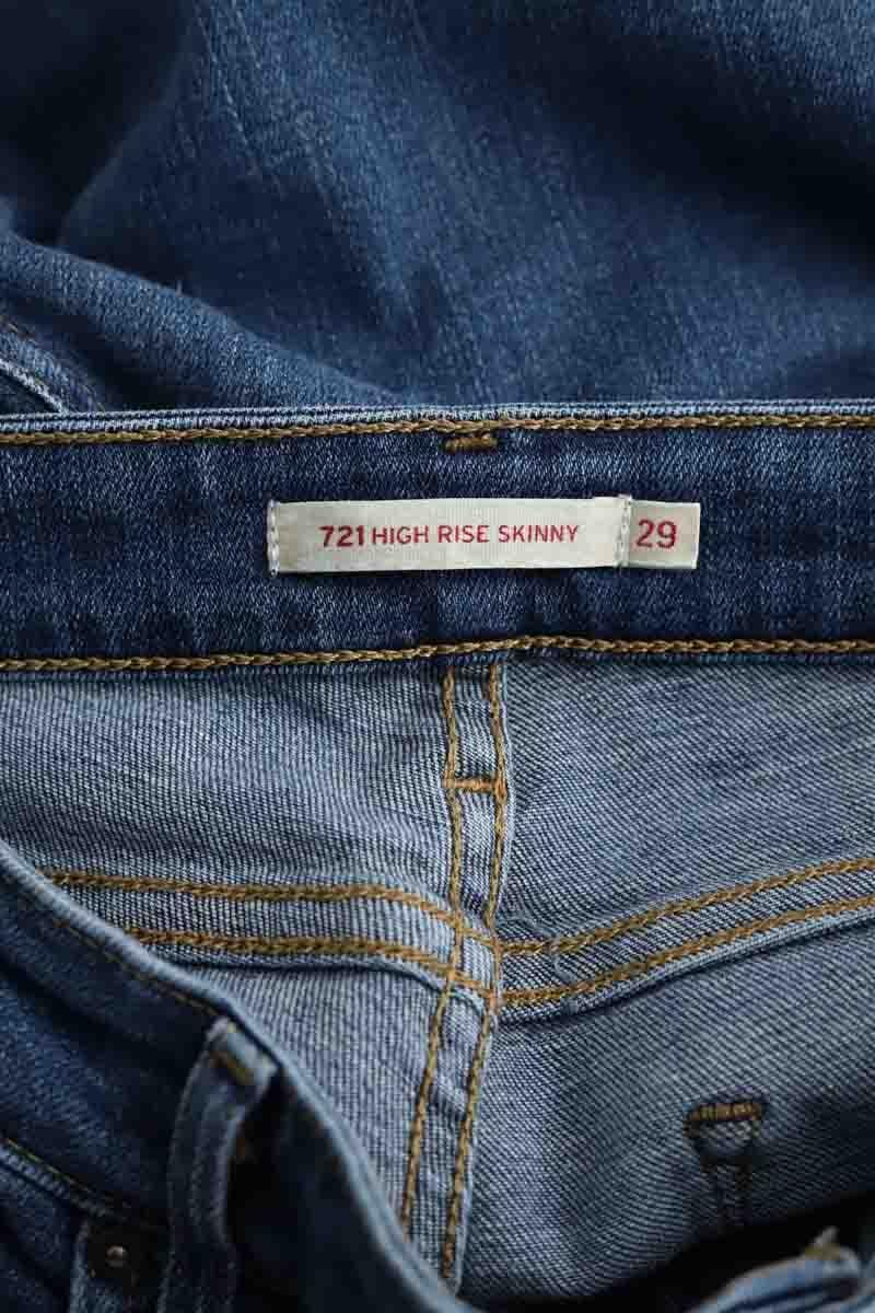 Slim jeans 721 LEVI'S - Seconde main Blue