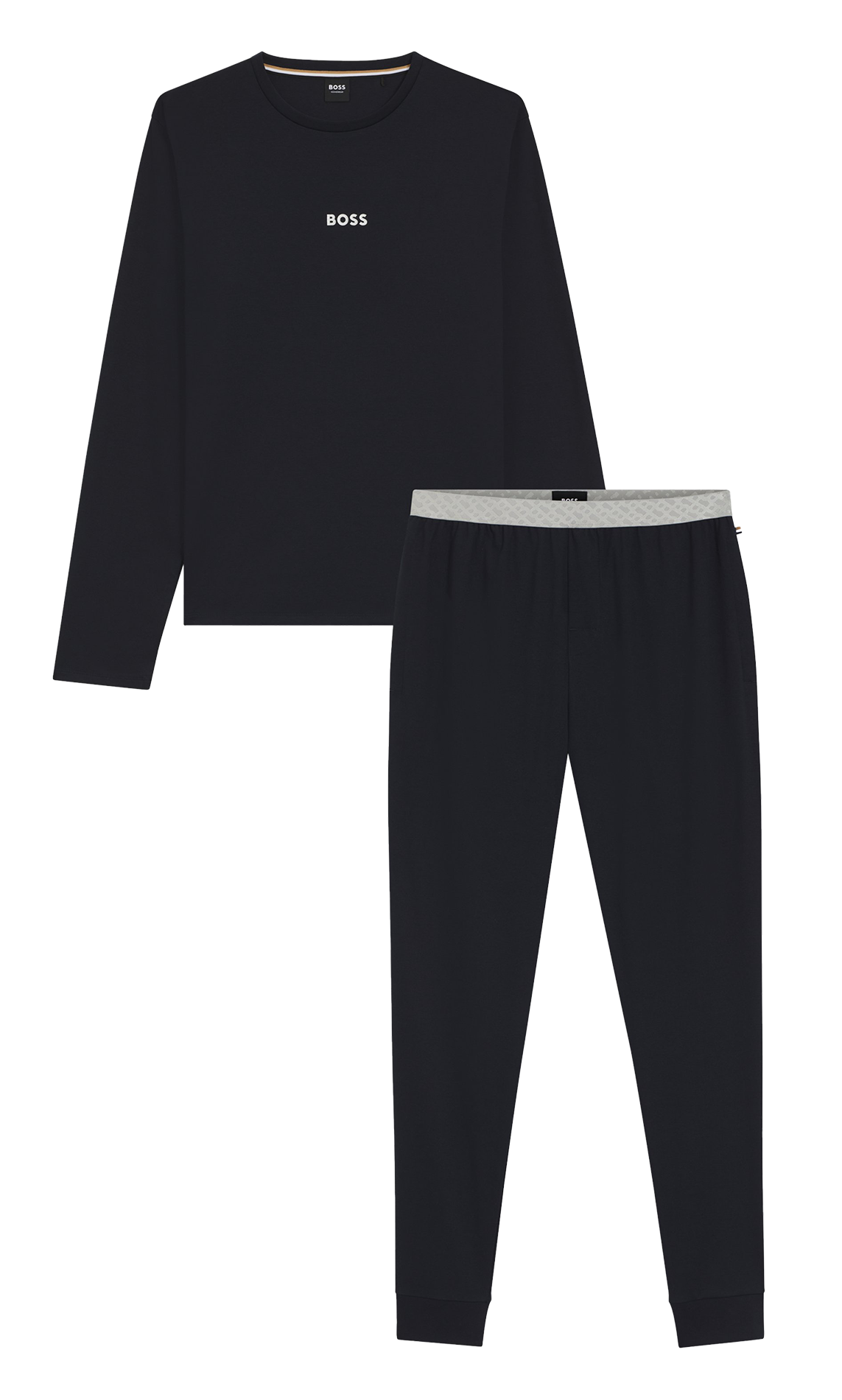 Cotton pajama set BOSS Blue