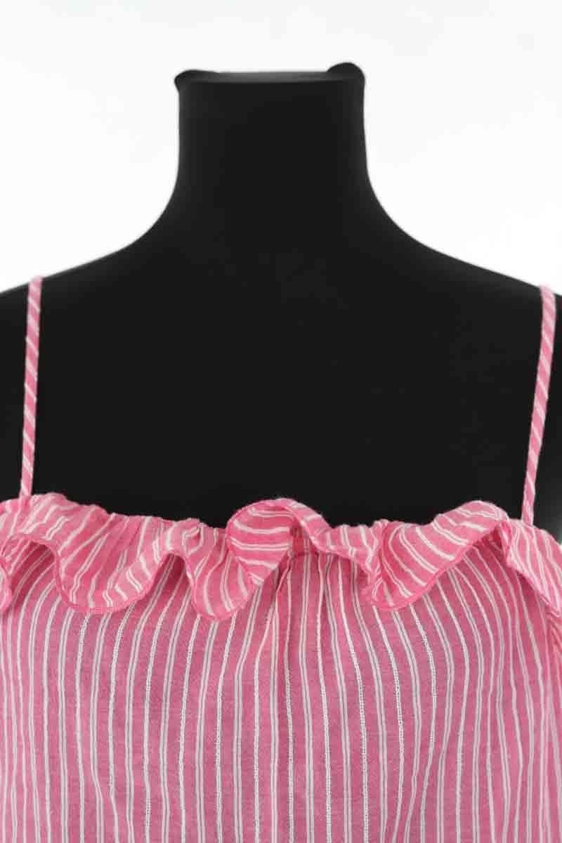 Azawood sleeveless top SEZANE - Seconde main Pink