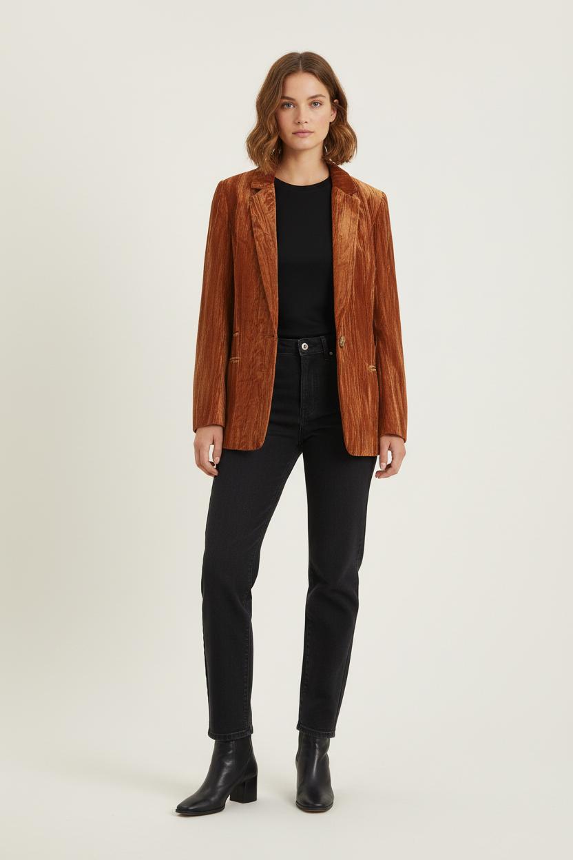JACKET LOUISE MISHA - Seconde Main Brown