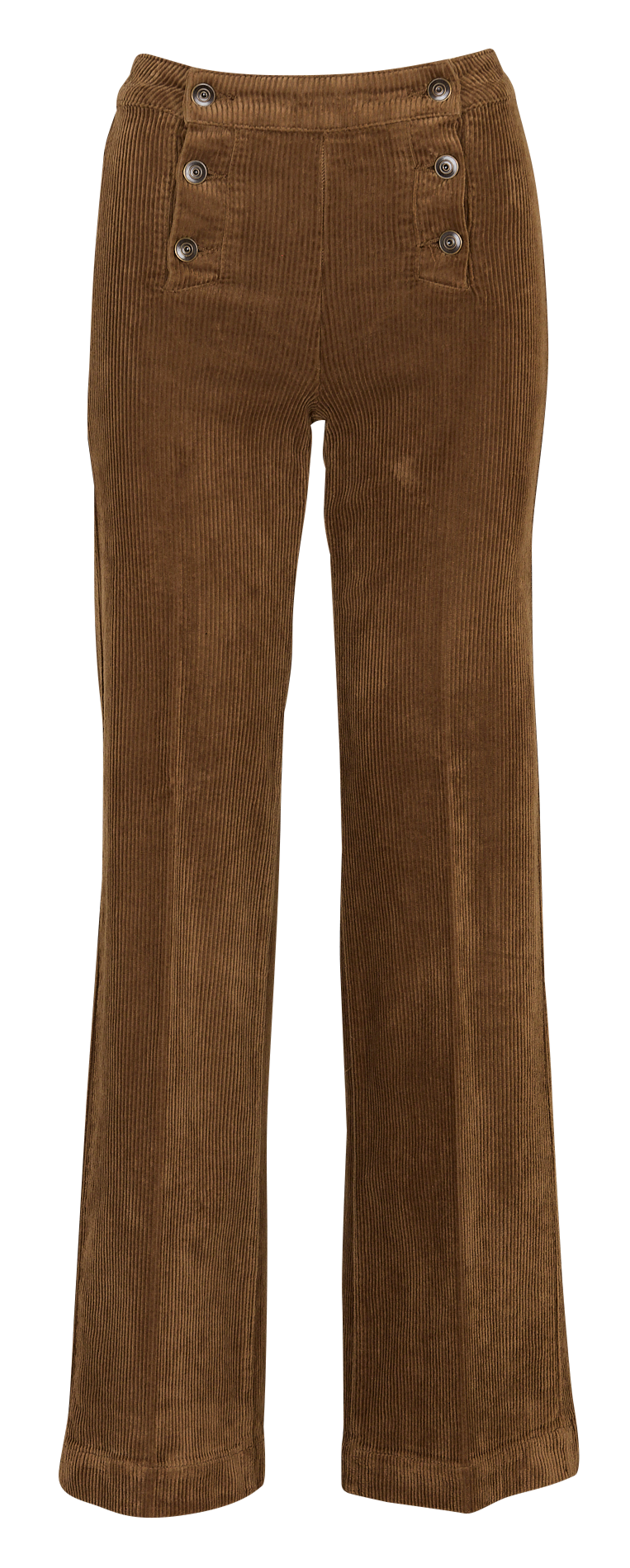 Corduroy carrot pants OXAN Bronze