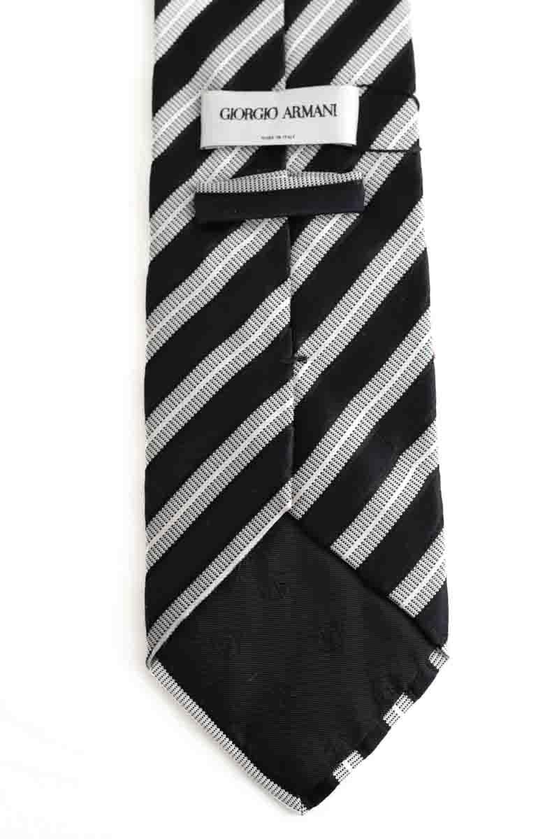 Tie ARMANI - SECONDE MAIN Black