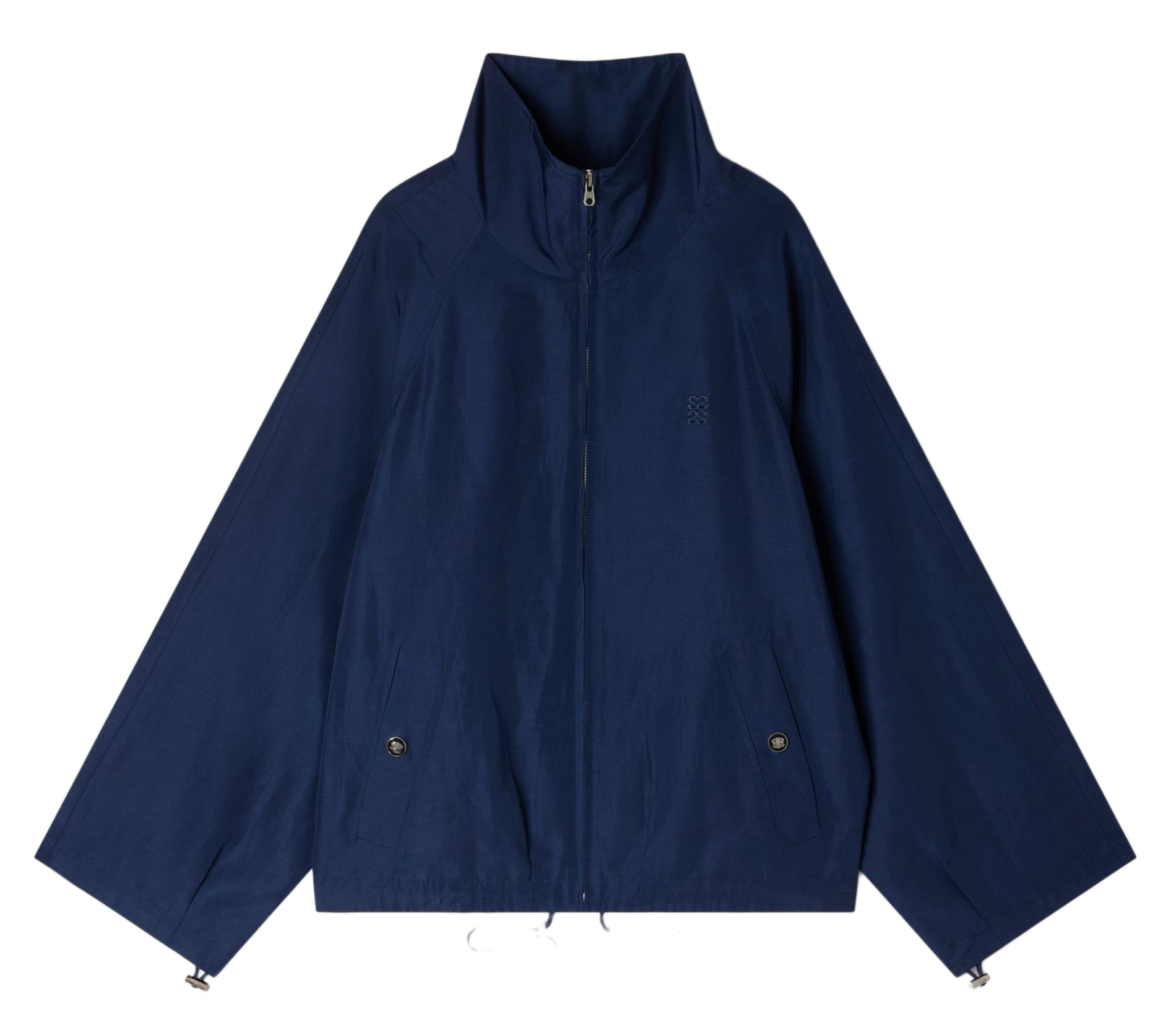 Blouson zippé oversize col montant SANDRO