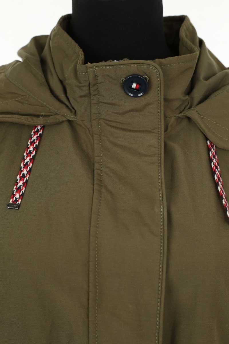 Coat TOMMY HILFIGER - SECONDE MAIN Khaki