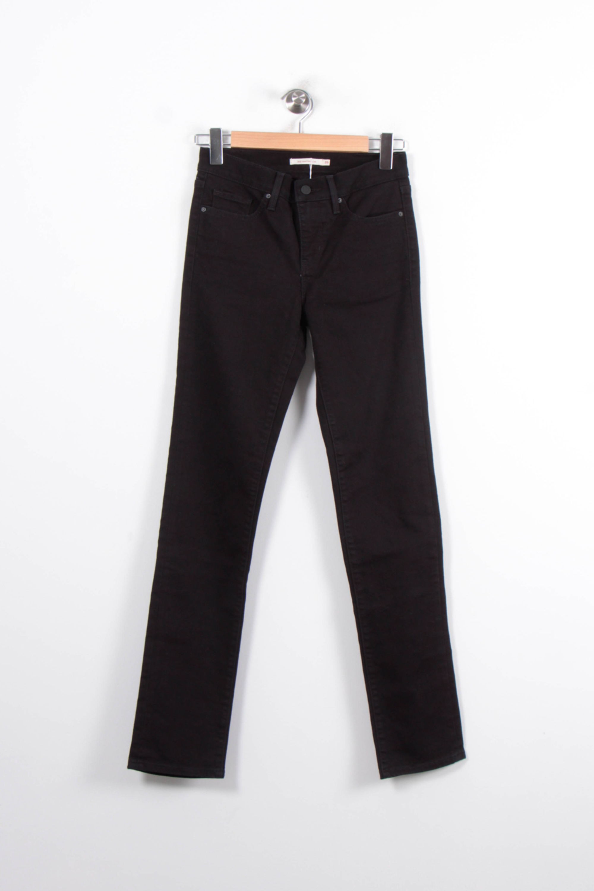 Cropped slim jeans with studs LEVI'S - Seconde main Black
