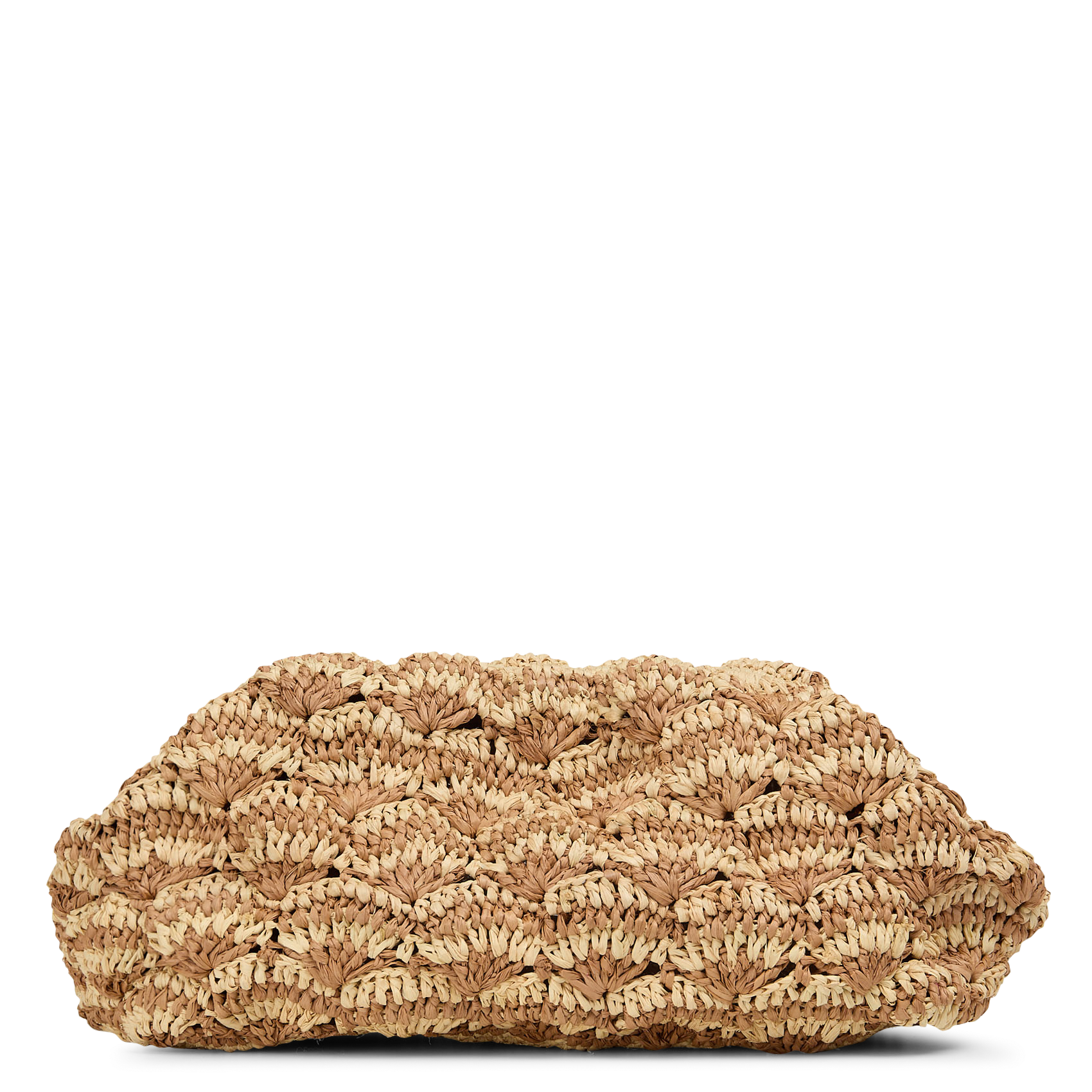 Pochette en raphia CAMALYA Beige