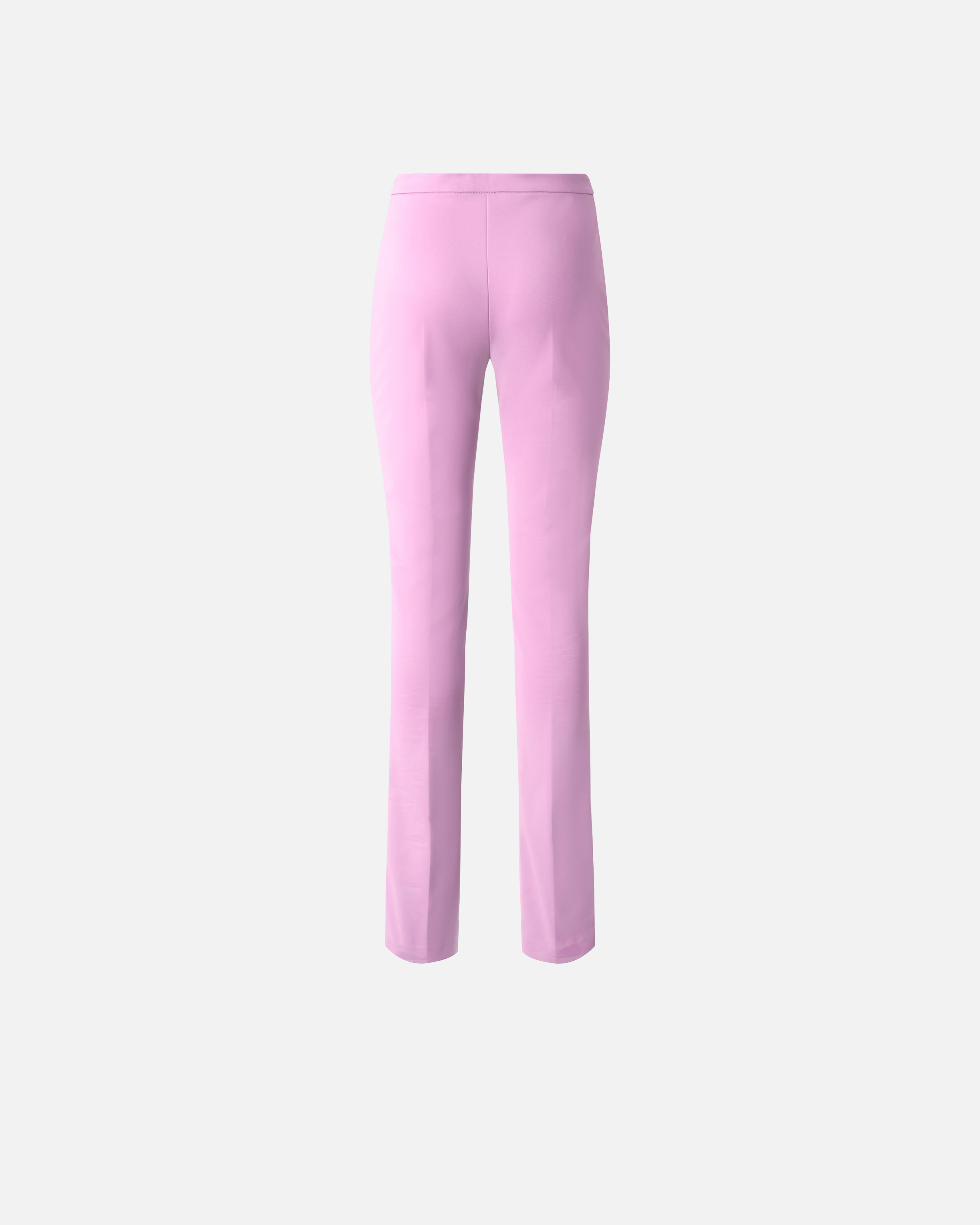 Pantalon en lin et viscose stretch avec pli PINKO Rose
