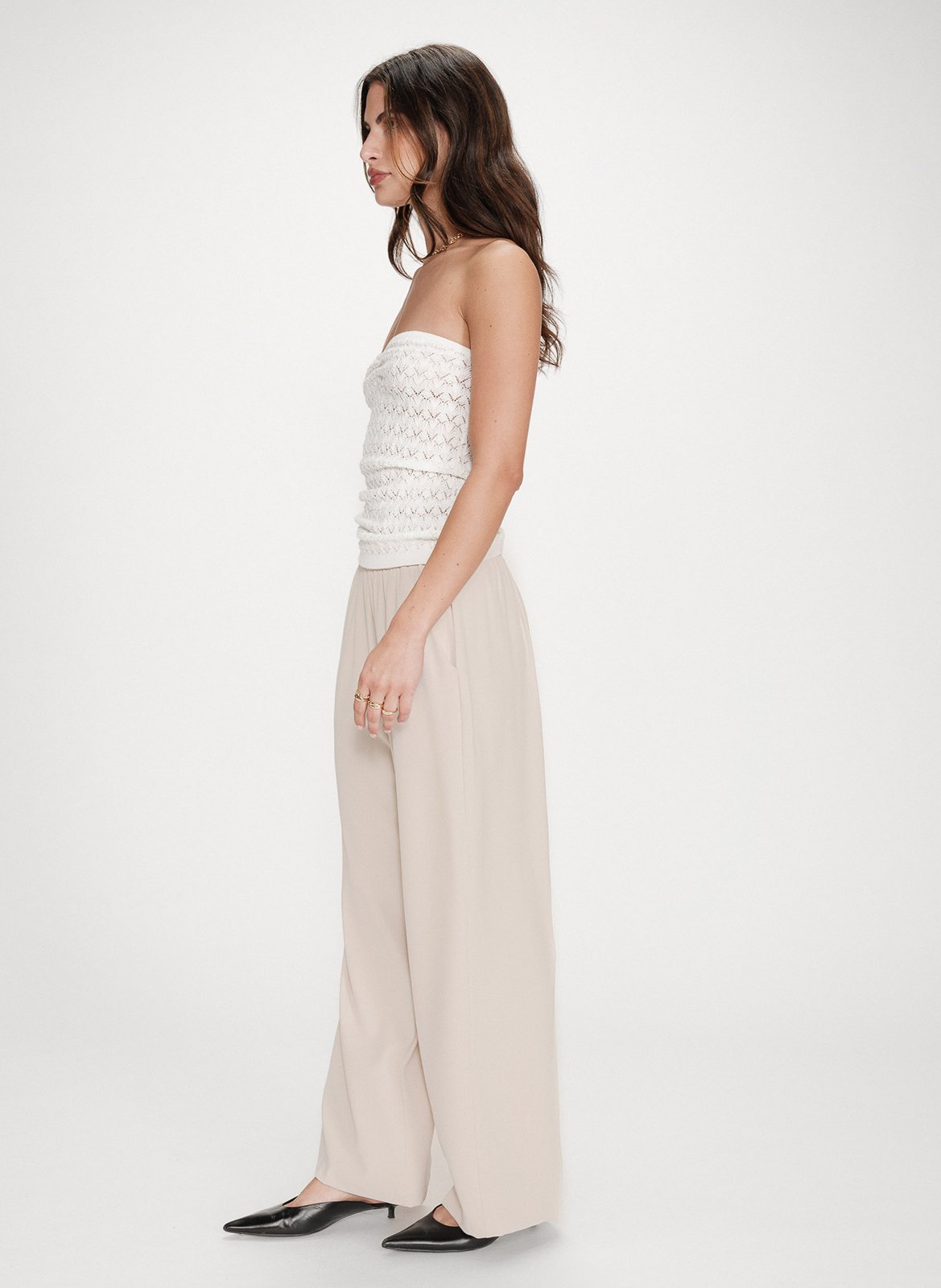 Top bustier GRACE ET MILA Blanc