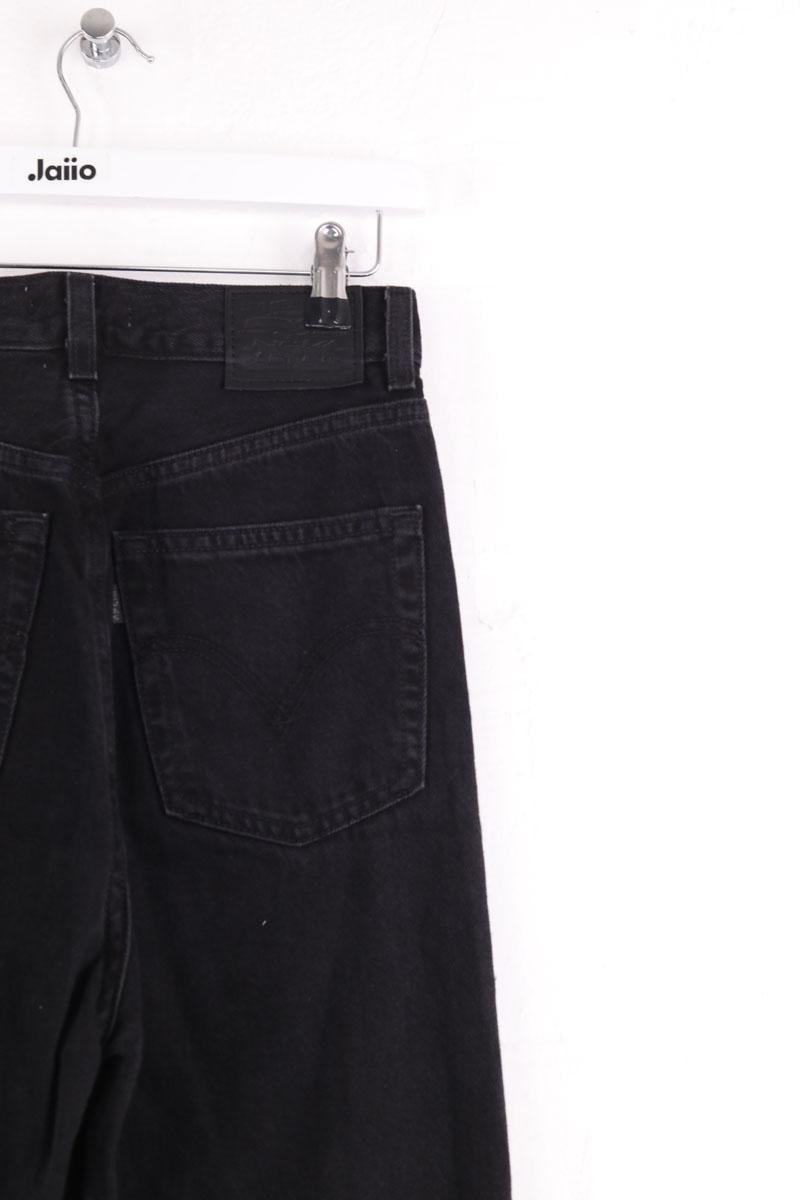 Straight cotton-blend pants LEVI'S - Seconde main Black