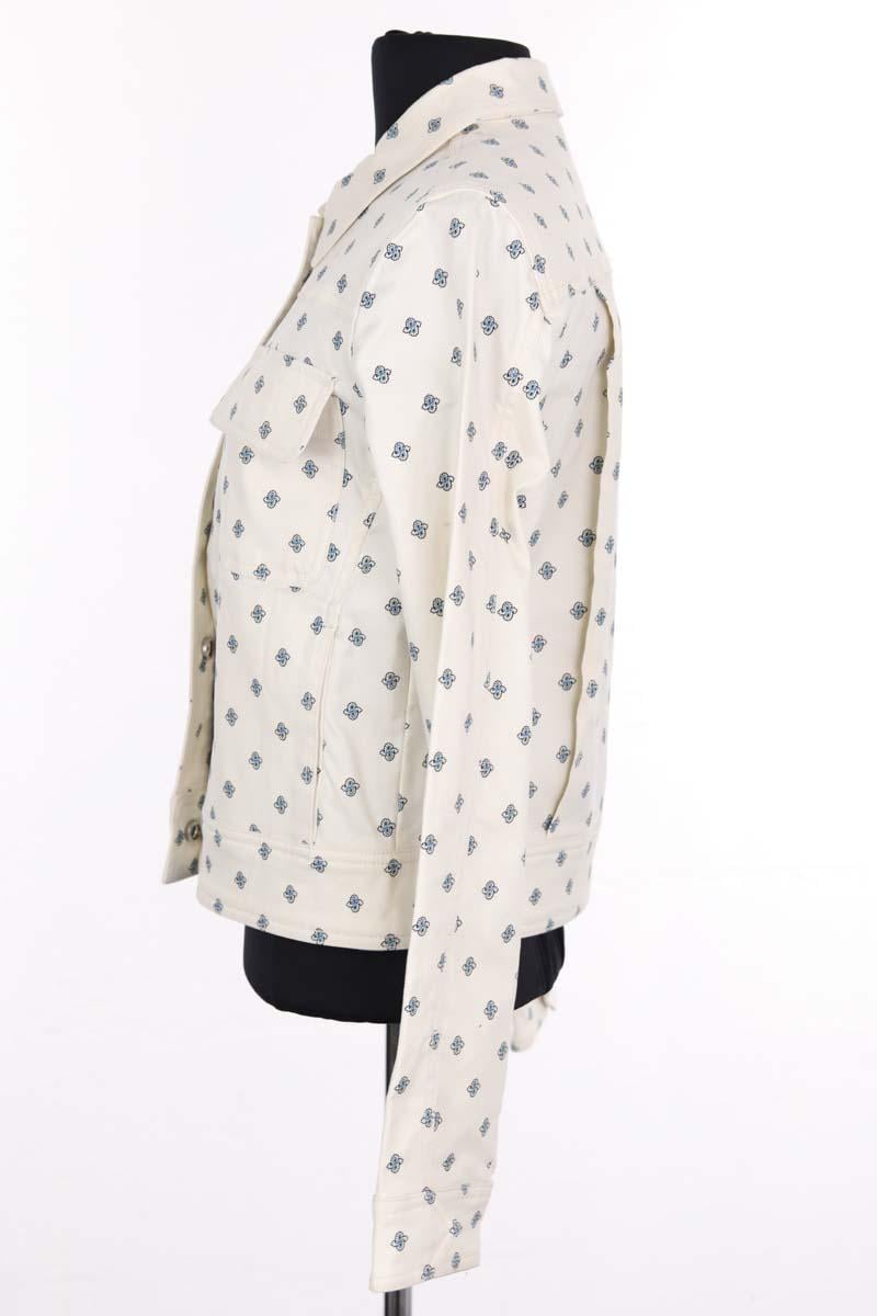 Veste LACOSTE - SECONDE MAIN Blanc