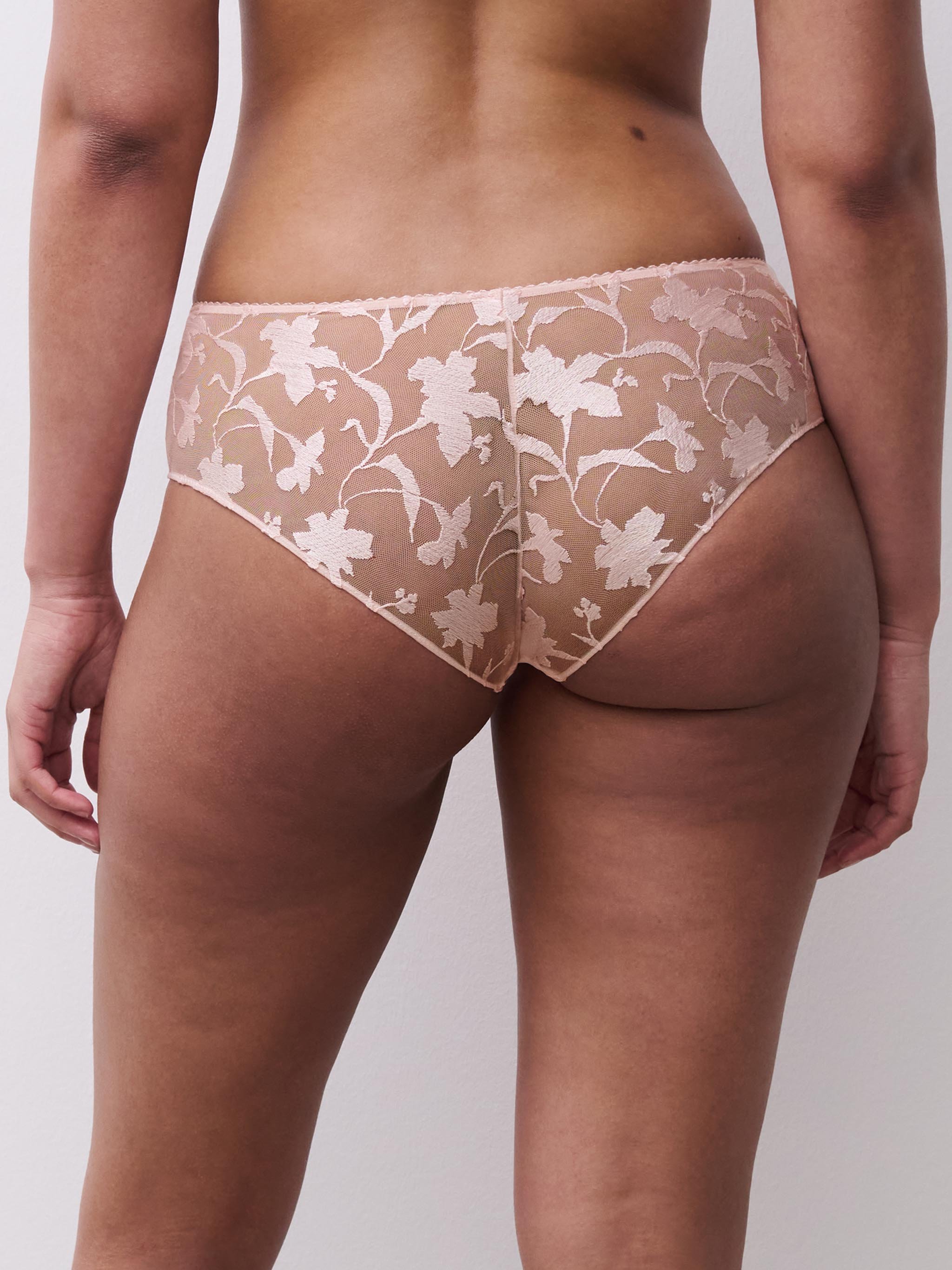 Shorty floral embroidery | Pink CHANTELLE Women
