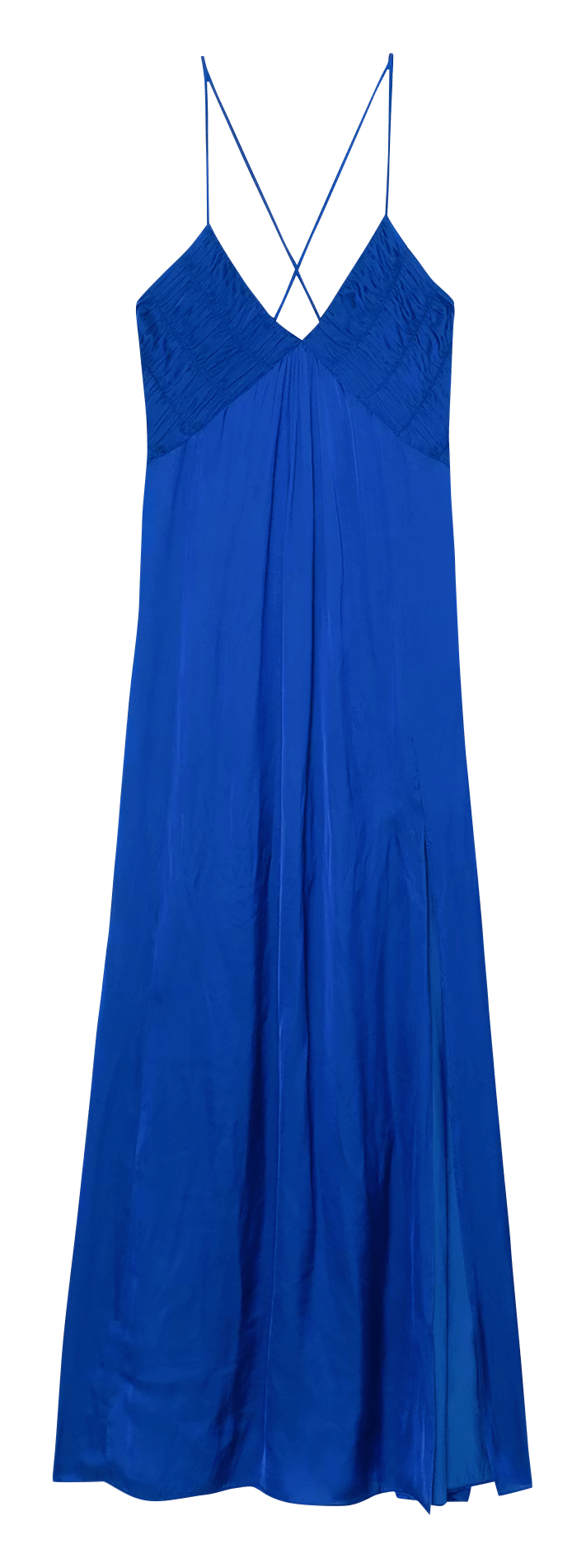 Robe longue col V ZADIG&VOLTAIRE Bleu