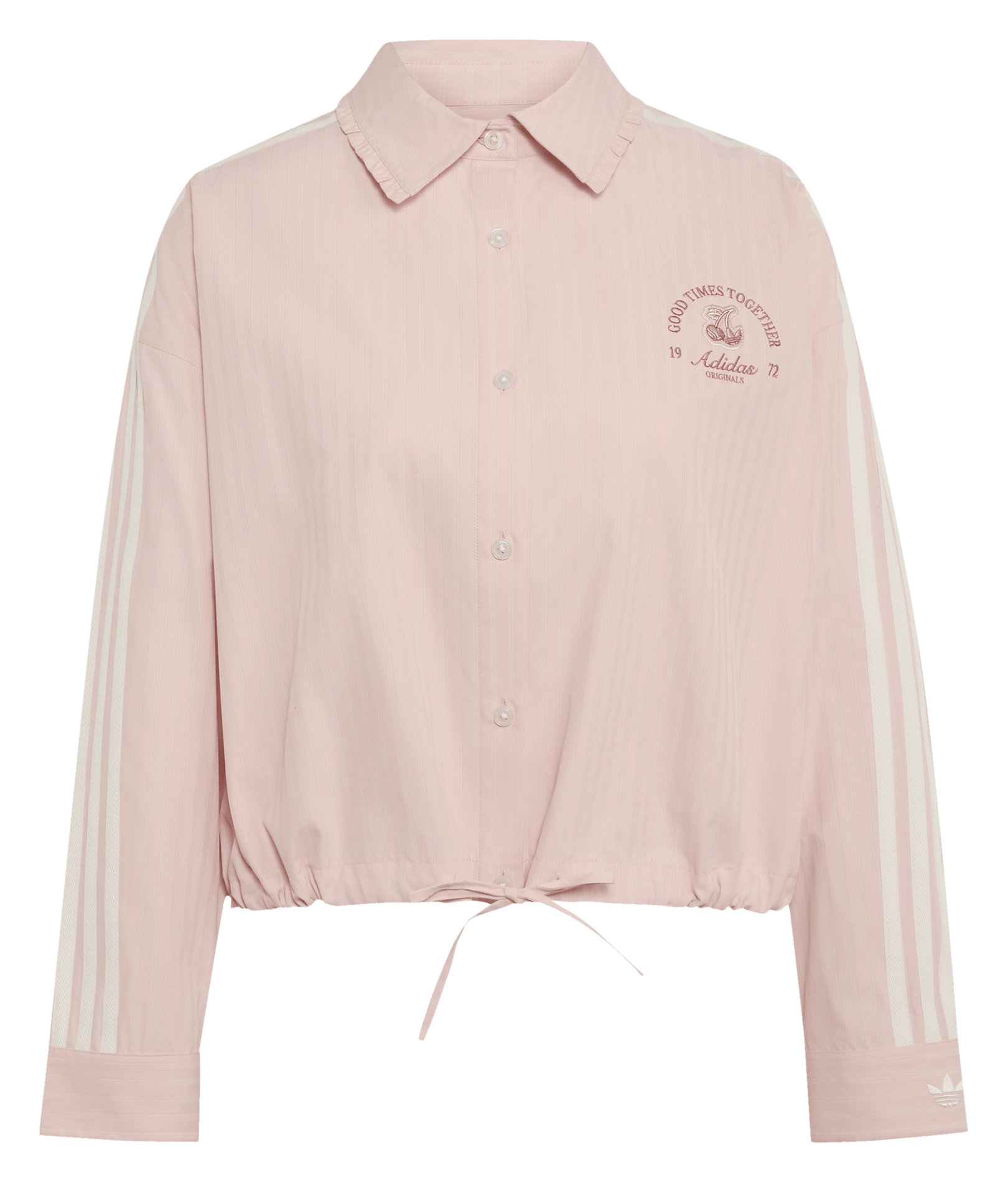 Blouse met klassieke kraag ADIDAS Roze