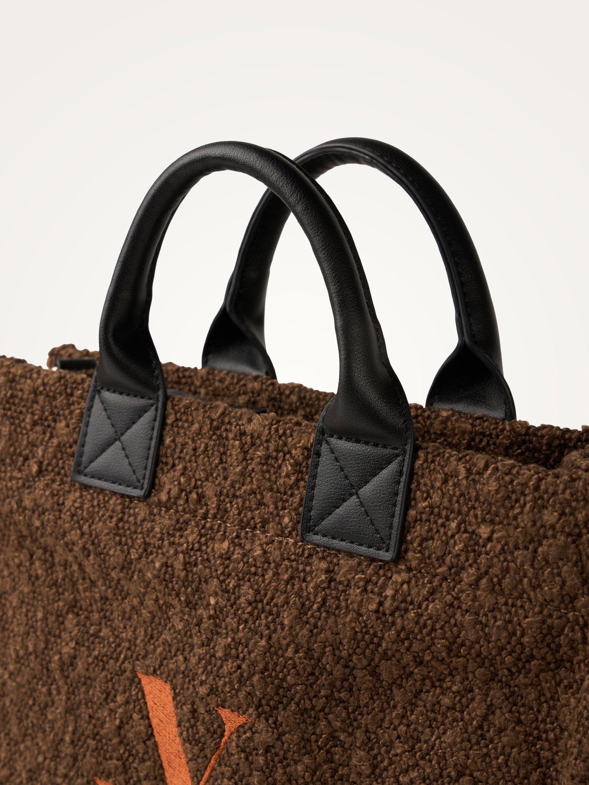 Tote bag with handles VANESSA WU Brown