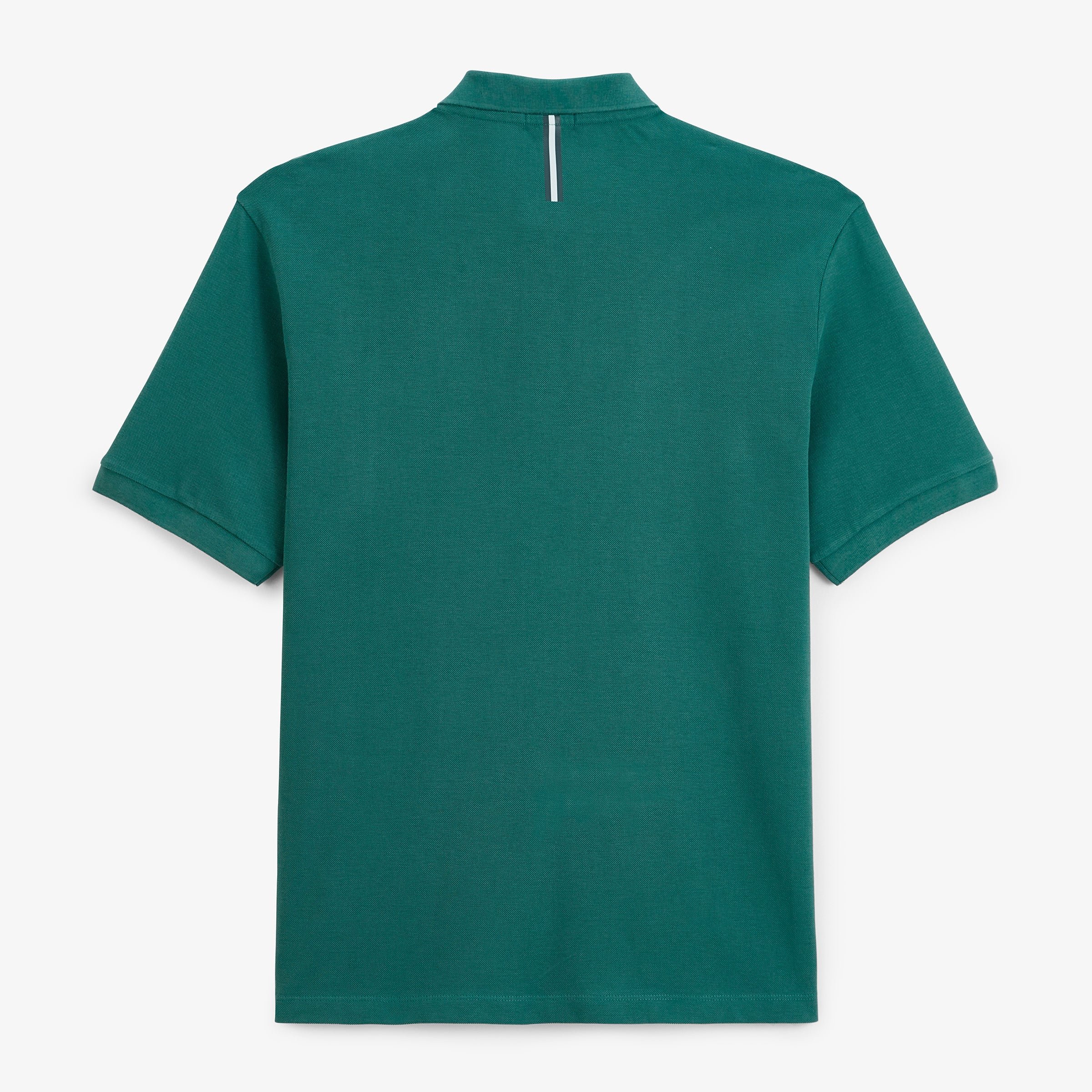 Short-sleeved Lucas piqué polo in green cotton SERGE BLANCO Green