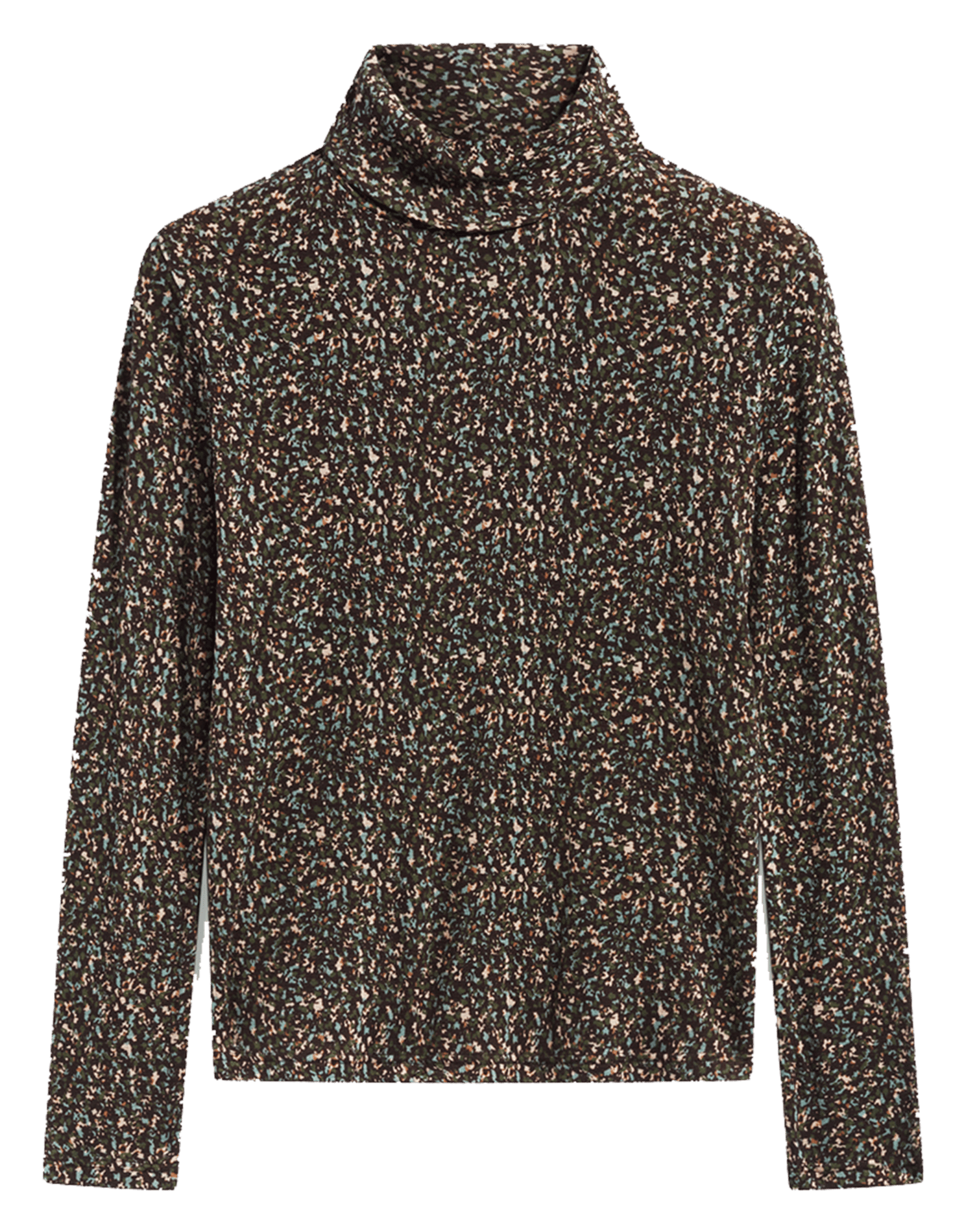 Rollkragenpullover mit Wollmuster GERARD DAREL Khaki