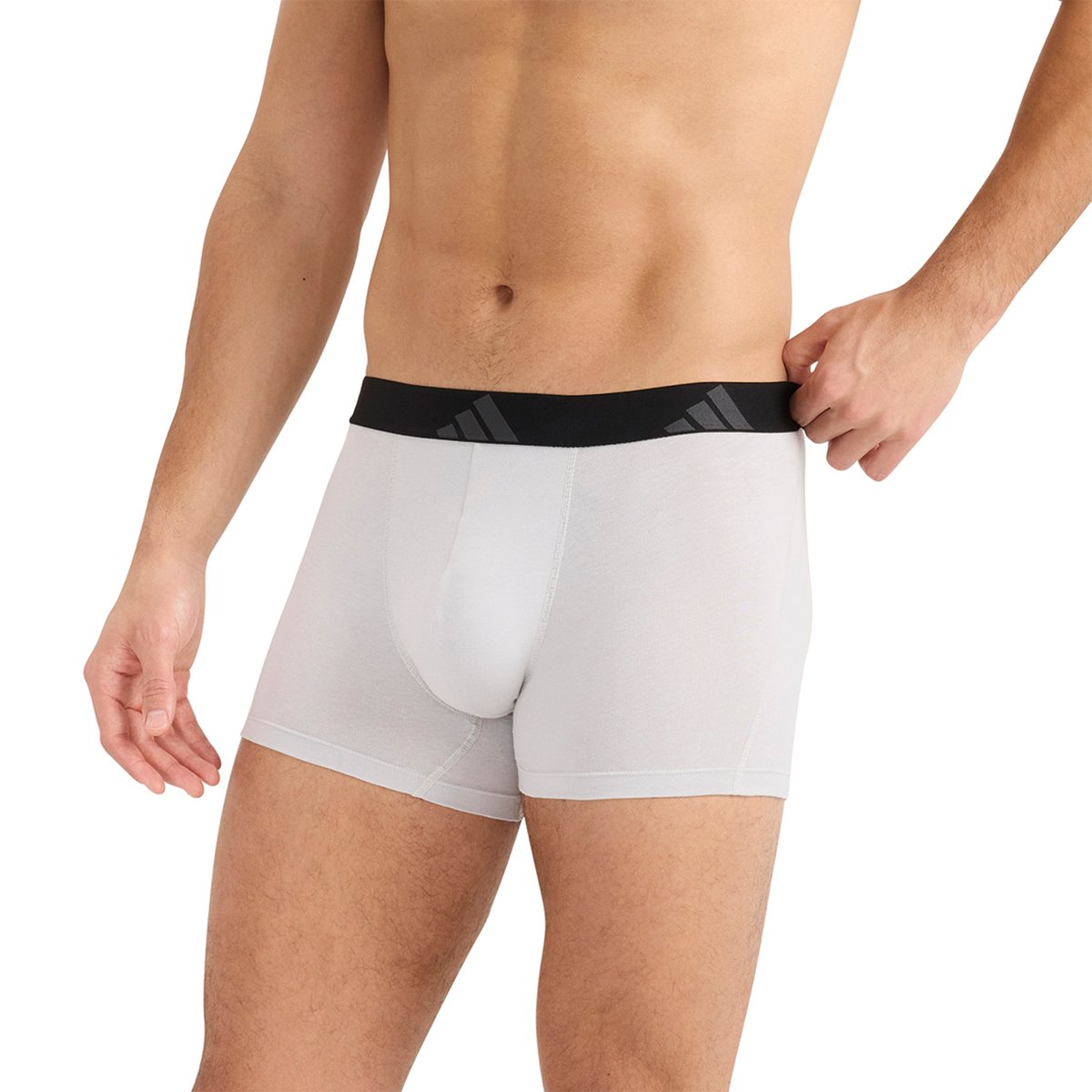 Pack of three boxer shorts ADIDAS UNDERWEAR Purple