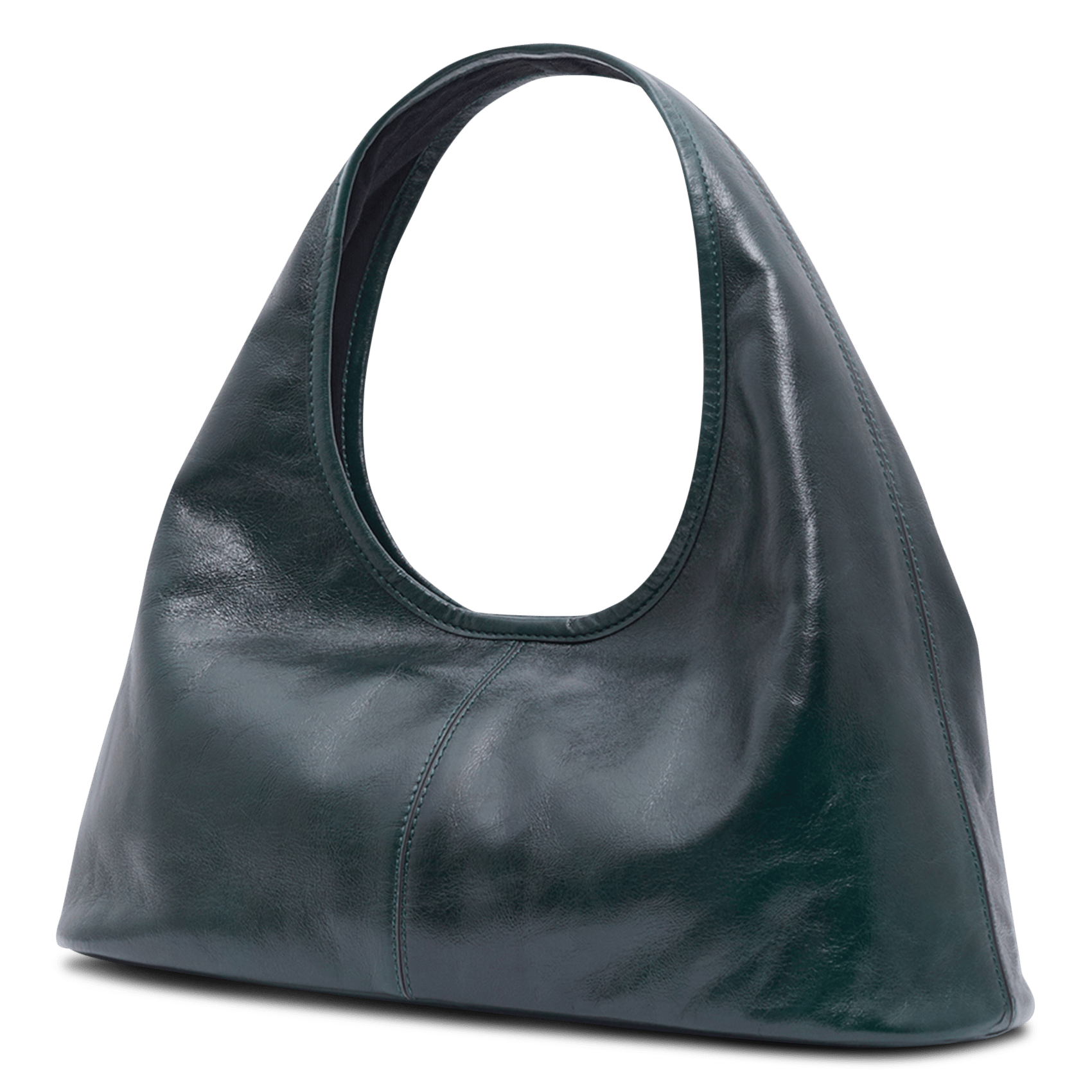 Hobo-Bag aus Leder PABLO Grun
